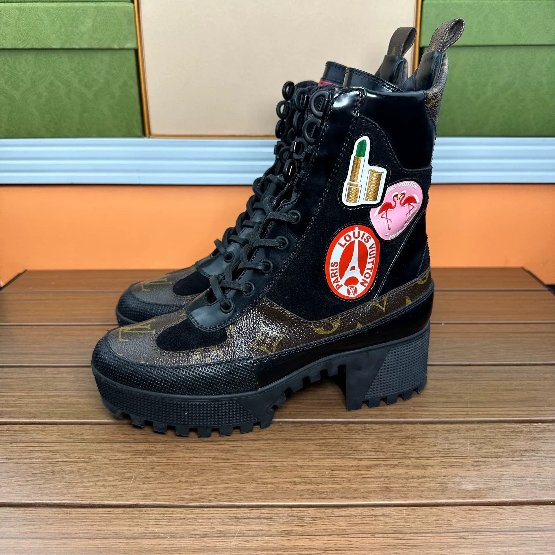 Louis Vuitton Louis Vuitton Limited Boots it_35-5 Women Size US 5.5 / IT 35.5 - 1 Thumbnail