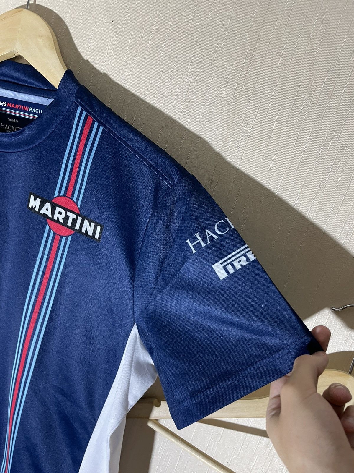 Vintage Hackett Williams Martini Racing streetwear T shirt Size US M / EU 48-50 / 2 - 6 Thumbnail