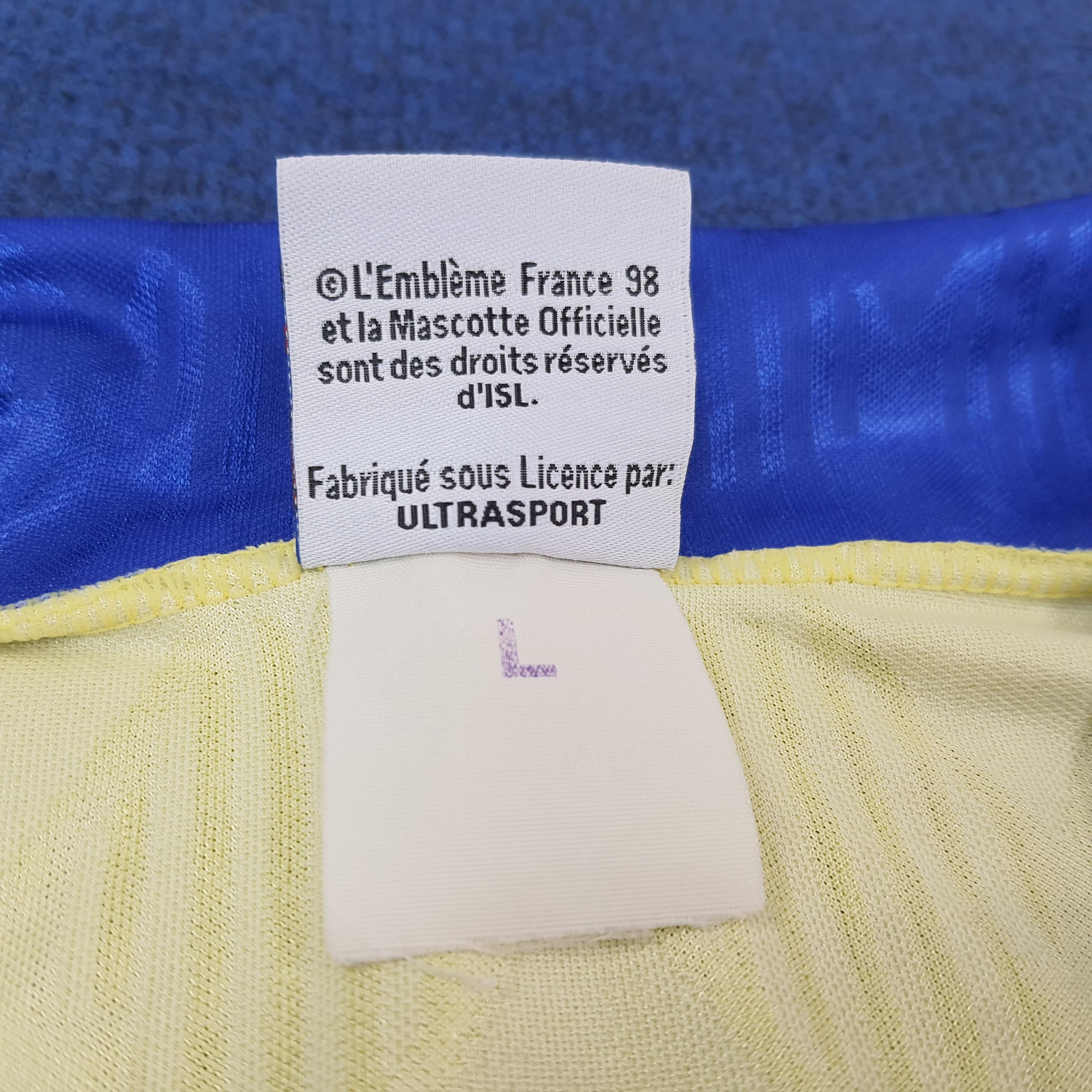 Vintage Vintage 1994 Michelin France Coupe Du Monde Jersey C259N27 Size US L / EU 52-54 / 3 - 7 Thumbnail