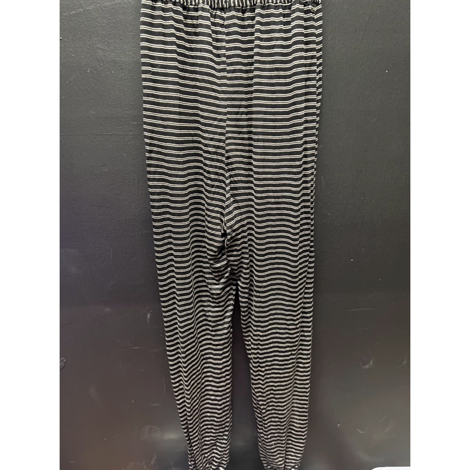 O'Neill O’Neill Jumpsuit Women’s Black Beige Striped Sleeveless Size Large Size 28" / US 6 / IT 42 - 5 Thumbnail