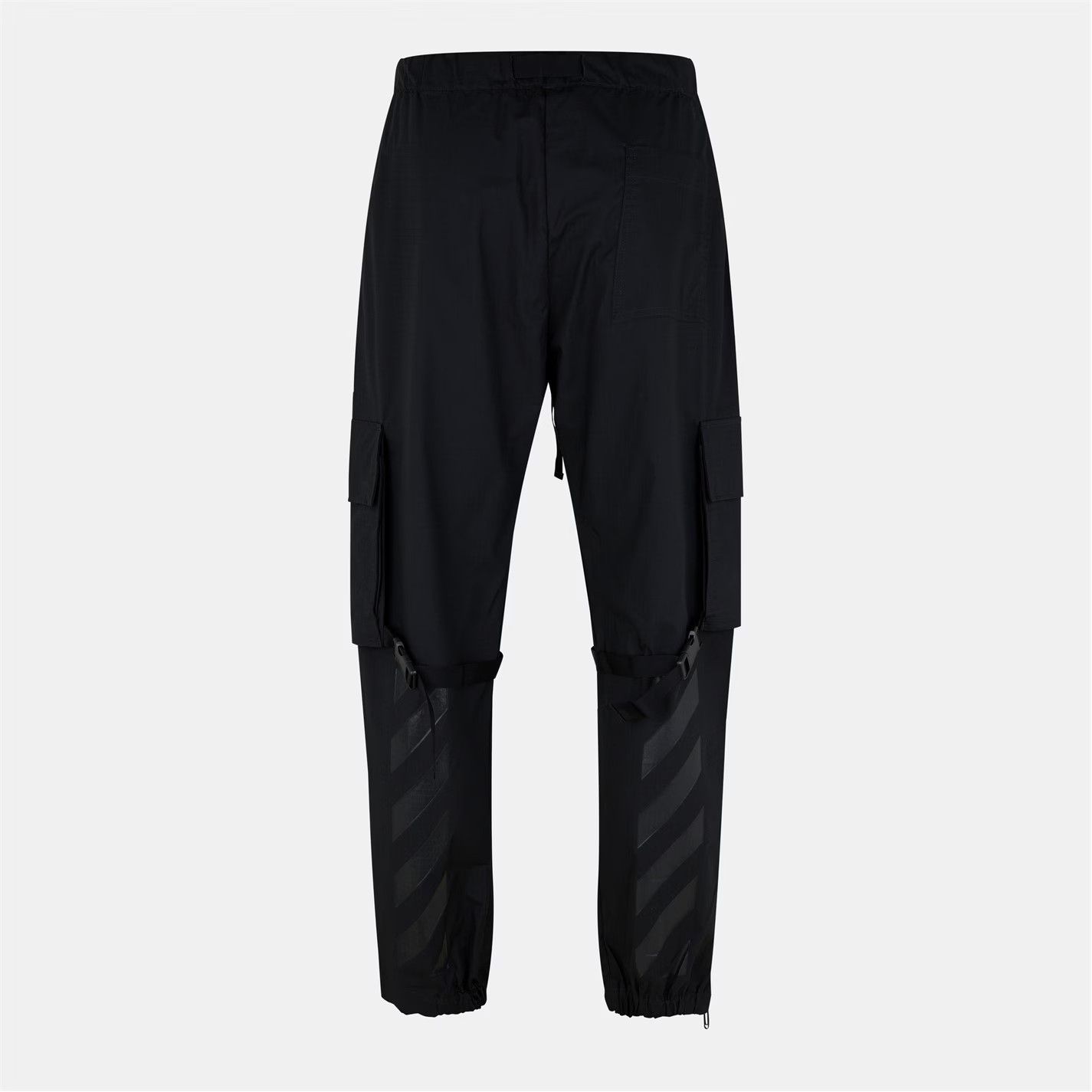 Off-White o1g2r1mq0226 Cargo Trousers In Black Size US 26 / EU 42 - 2 Thumbnail