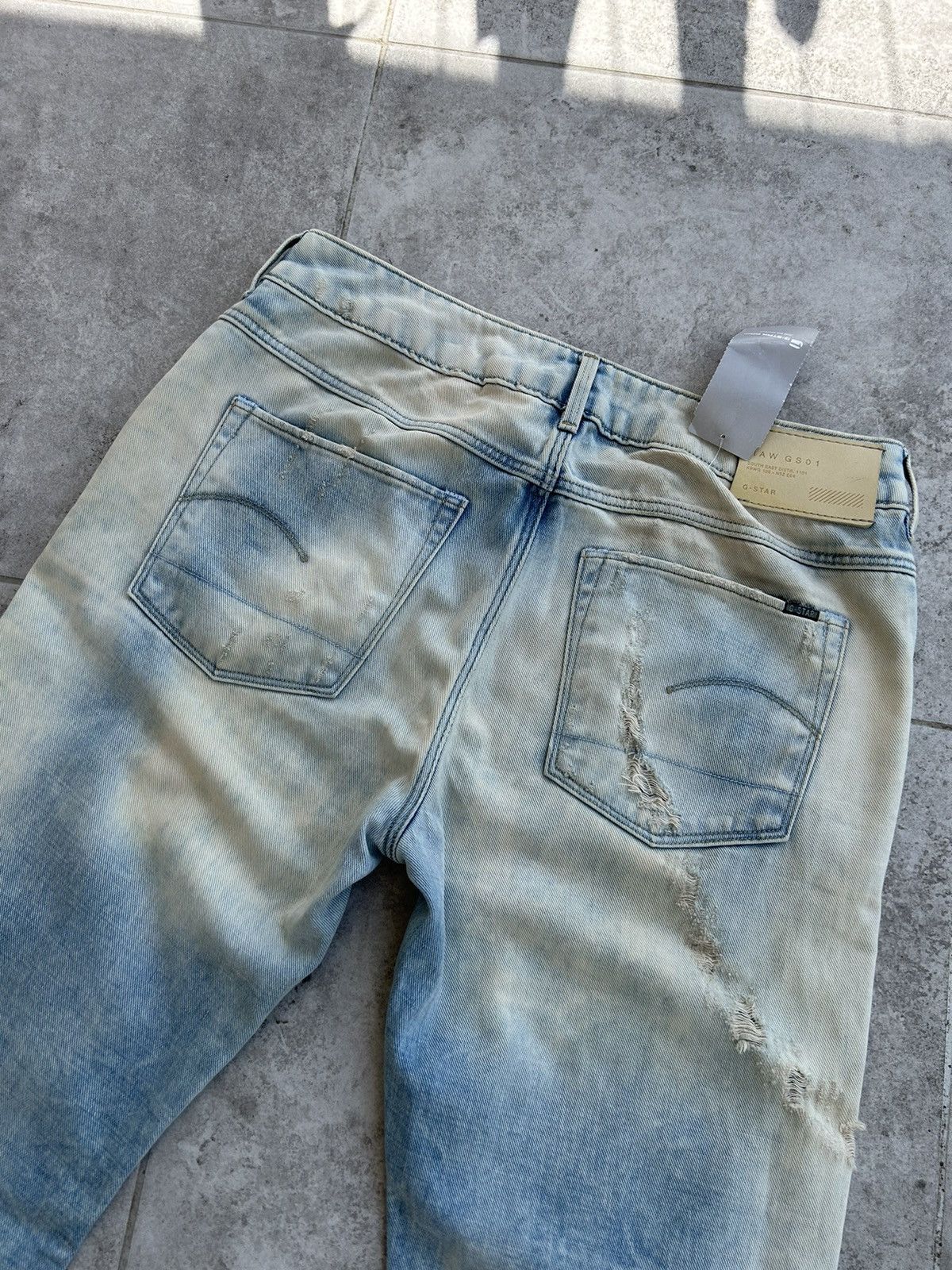 G-Star G Star Raw 3301 Boot Cut Exclusive Denim Pants Jeans Stretch Size US 32 / EU 48 - 11 Thumbnail