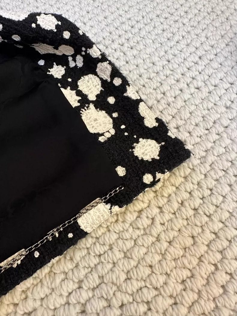 Chanel Chanel 15-year feminist series black and white splash ink Size XS / US 0-2 / IT 36-38 - 7 Thumbnail