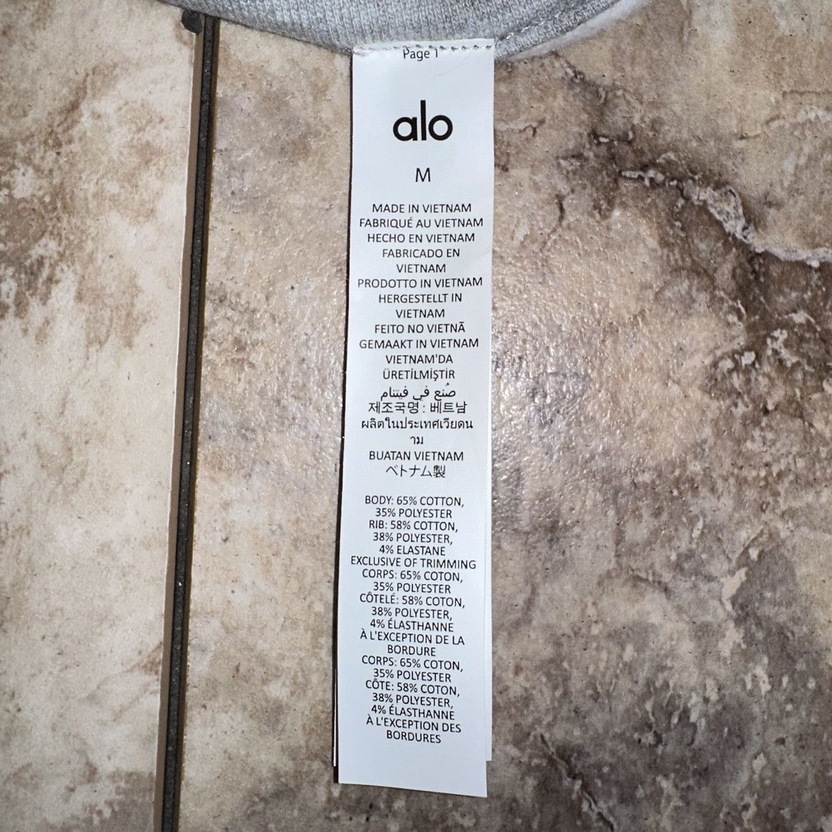 Alo Alo Yoga Accolade 1/4 Zip & Sweatpants Set Black/Grey Medium Size US M / EU 48-50 / 2 - 6 Thumbnail