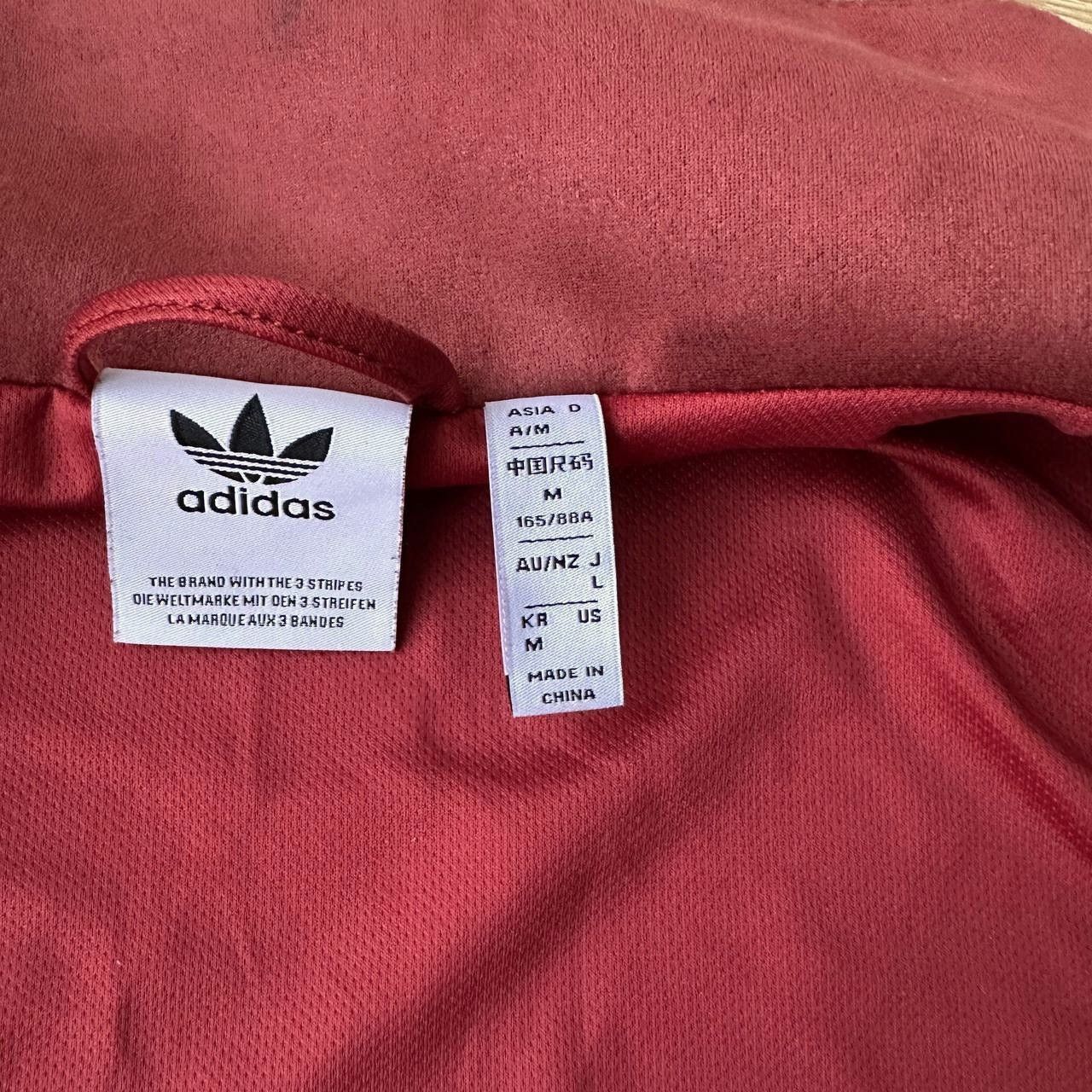 Adidas RARE Adidas Originals Red Chinese Toggle Tank Jacket Size US M / EU 48-50 / 2 - 12 Thumbnail
