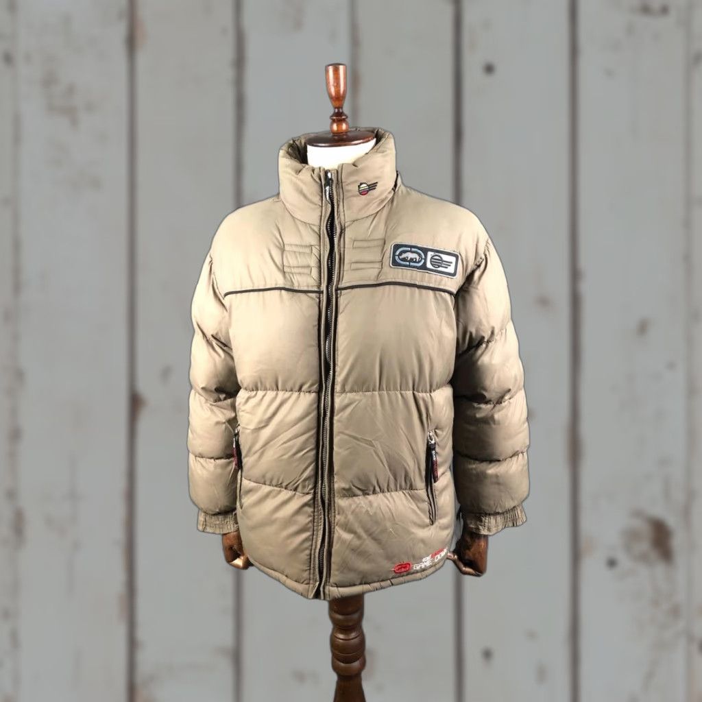 Ecko Unltd. Ecko Unltd. Jacket Mens Padded Nylon Brown Vintage Function Size S Long Sleeve Coat/Coat Style Size US S / EU 44-46 / 1 - 1 Thumbnail