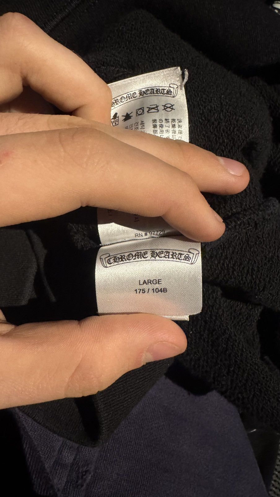 Chrome Hearts Chrome Heart Stay Fast Hoodie. Size US L / EU 52-54 / 3 - 6 Thumbnail