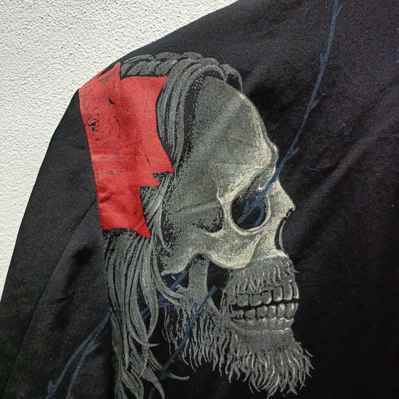 Vintage × Yohji Yamamoto Fall 2014 Yohji Yamamoto Skull Blazer Size 38R - 12 Thumbnail