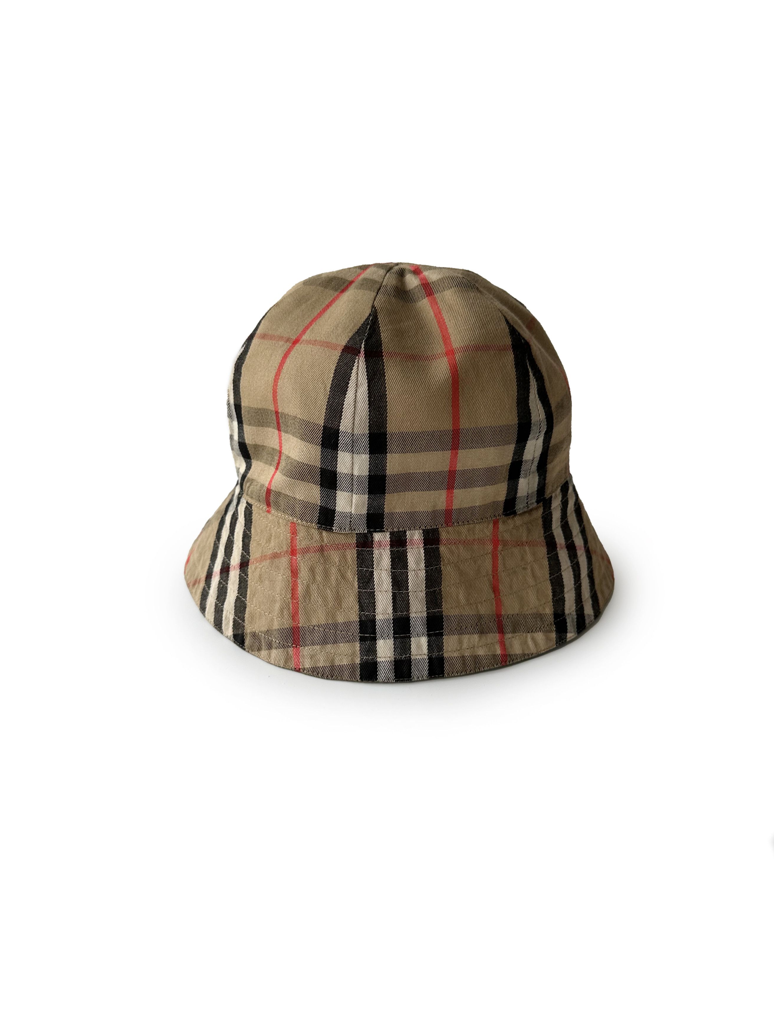 Burberry's Vintage 90's reversible Nova Check bucket hat