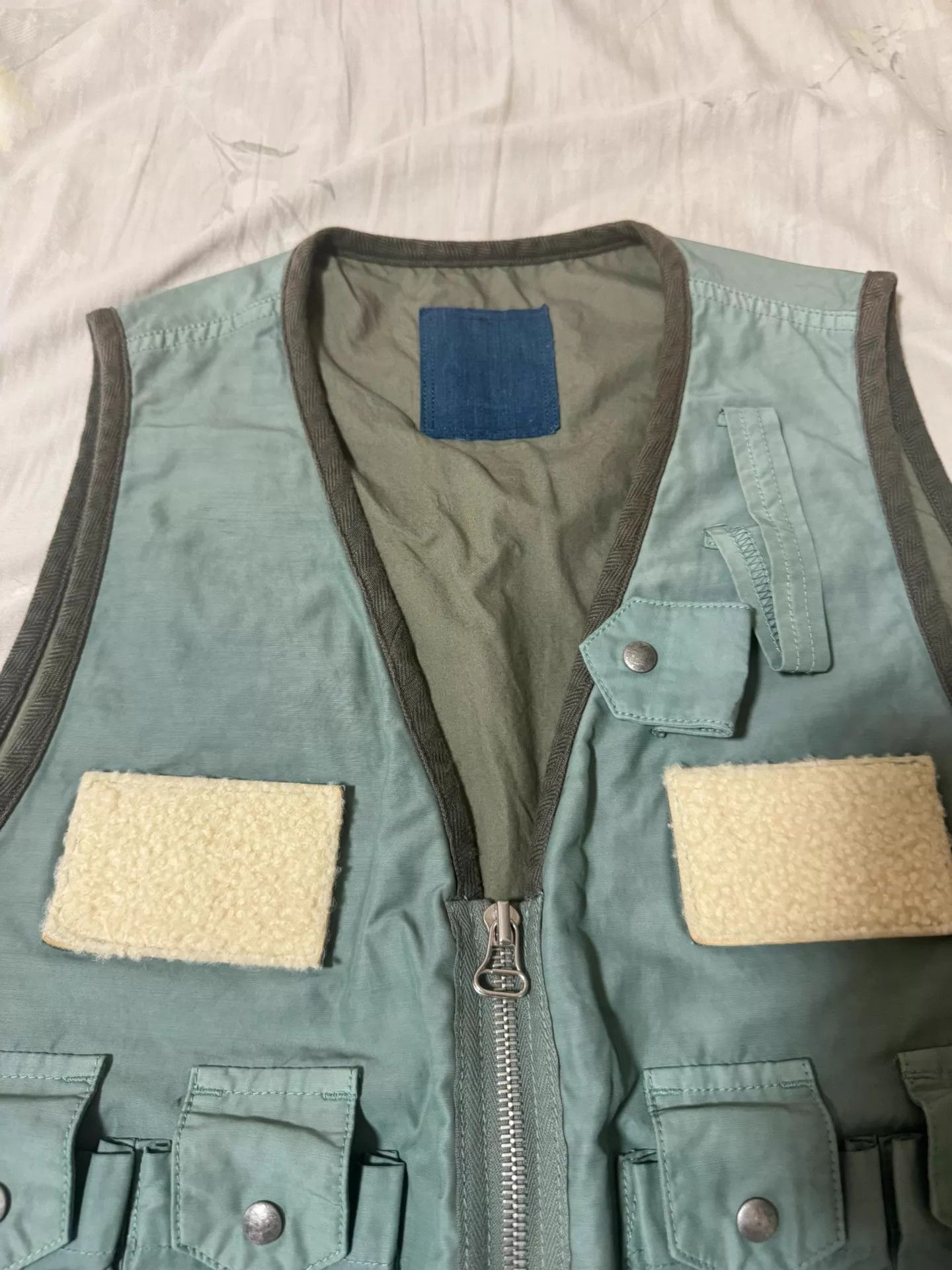 Visvim visvim 21ss ict pilar fisher vest lt.green L vintage Size US L / EU 52-54 / 3 - 3 Thumbnail