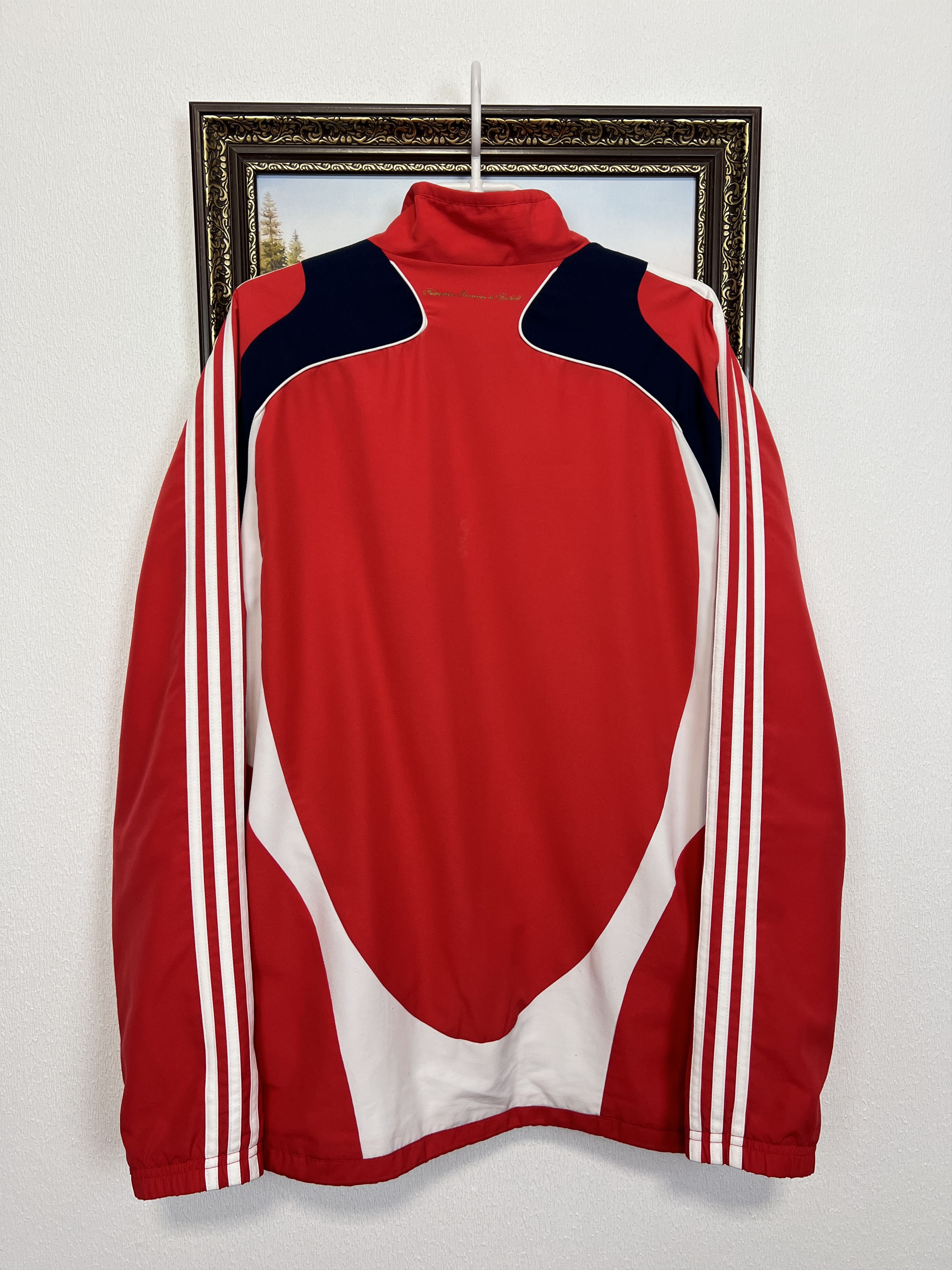 Adidas Vintage France Football National Jacket Soccer Track Top Size US L / EU 52-54 / 3 - 10 Thumbnail
