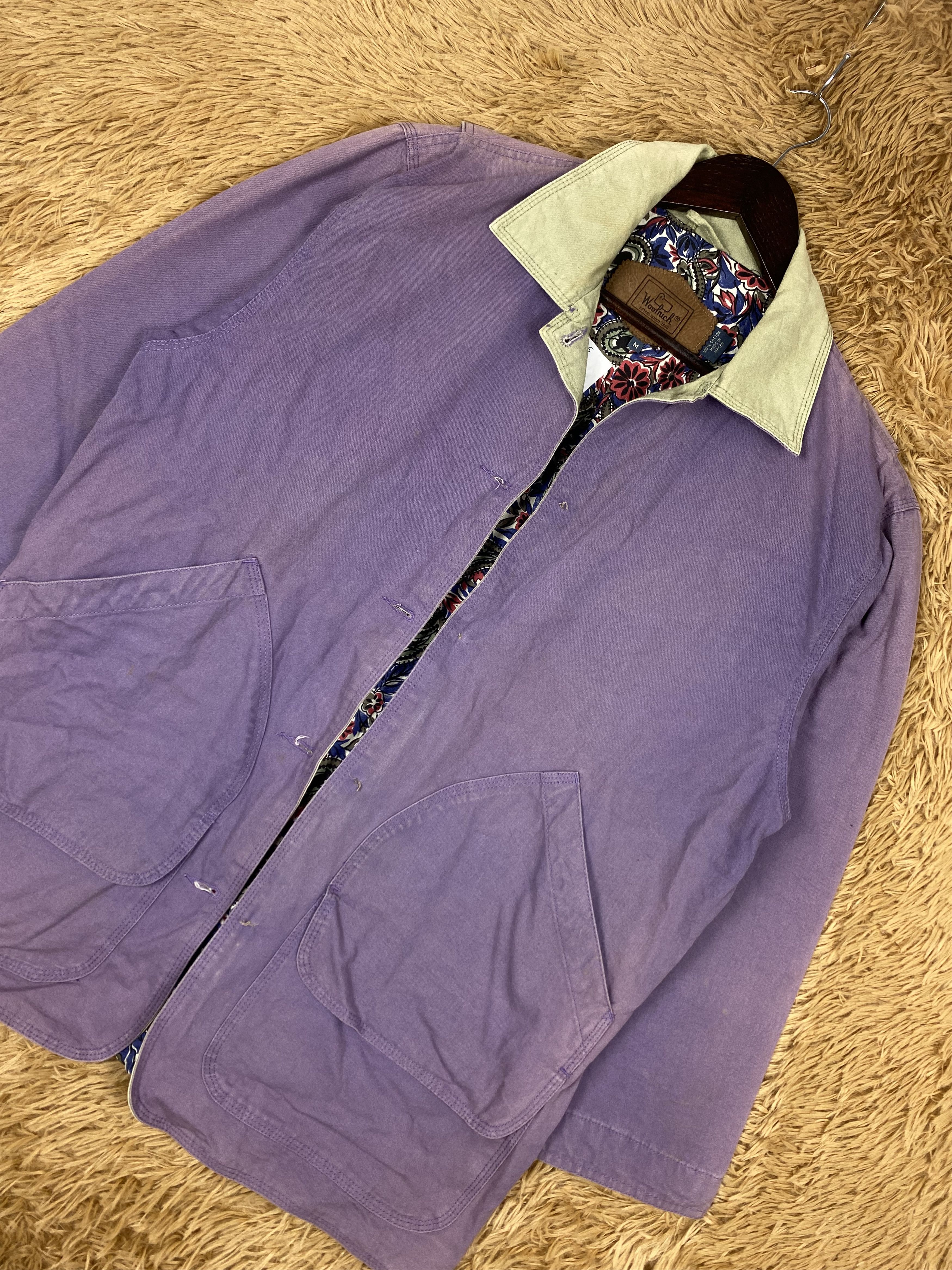 Woolrich Woolen Mills Vintage Woolrich Pattern Lining Jacket DJ0806 Size US M / EU 48-50 / 2 - 2 Thumbnail
