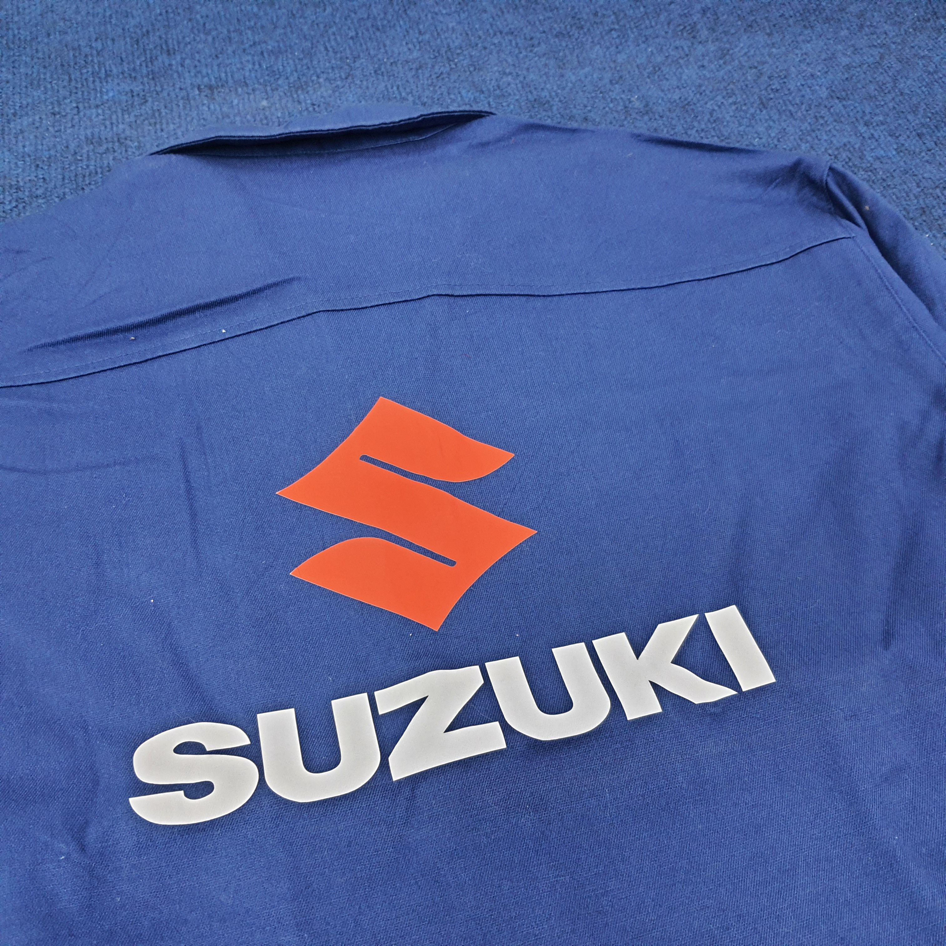 Japanese Brand × Vintage Vintage SUZUKI Motorsports Racing Jacket C232N3 Size US L / EU 52-54 / 3 - 2 Thumbnail