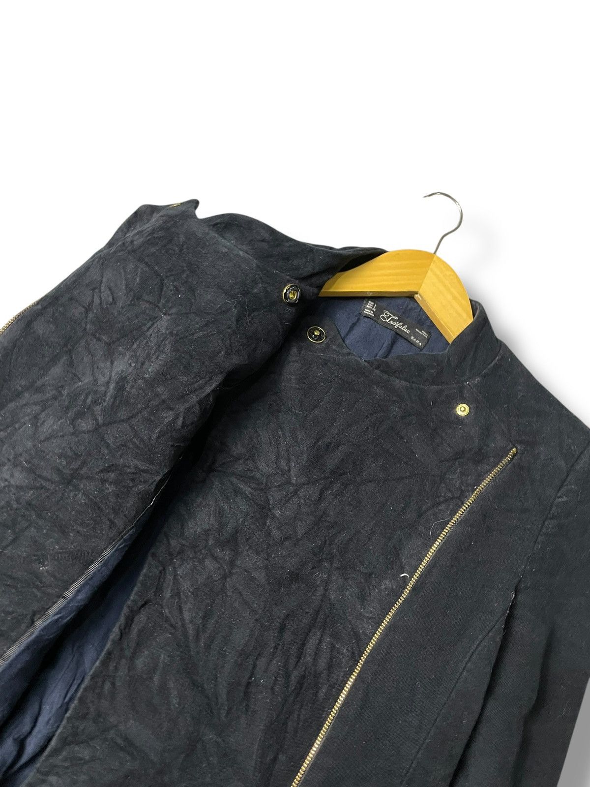 Designer × Vintage × Zara ZARA TRAFALUC LIGHT CROP JACKET (102) Size US L / EU 52-54 / 3 - 5 Thumbnail