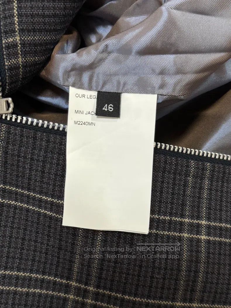 Our Legacy Our Legacy Romantic Date Plaid Short Jacket Size US S / EU 44-46 / 1 - 2 Thumbnail