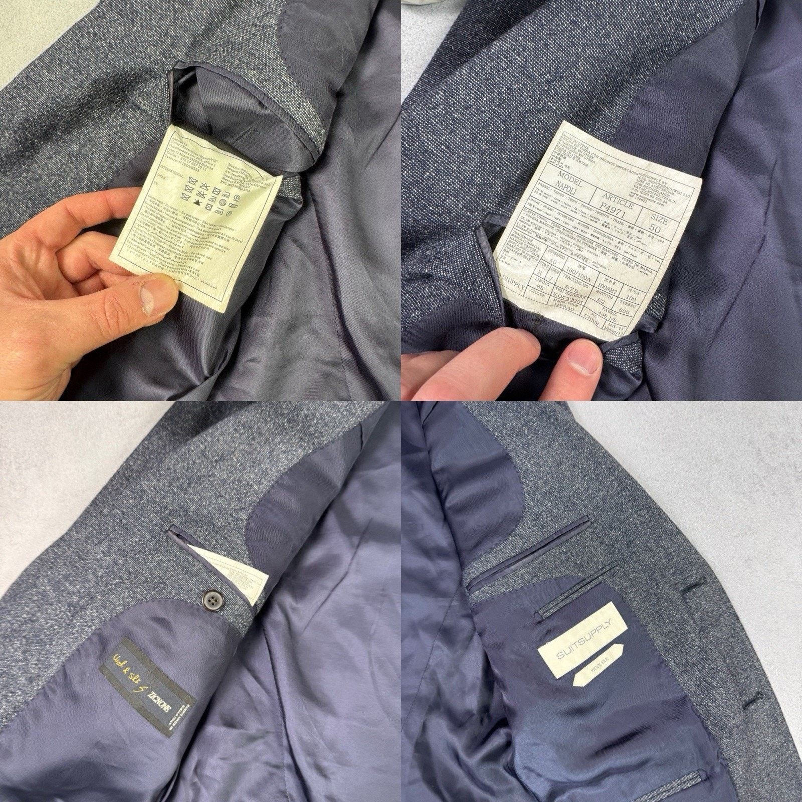 Suitsupply Suitsupply Napoli Men Blazer Size 50 Size 40R - 22 Thumbnail