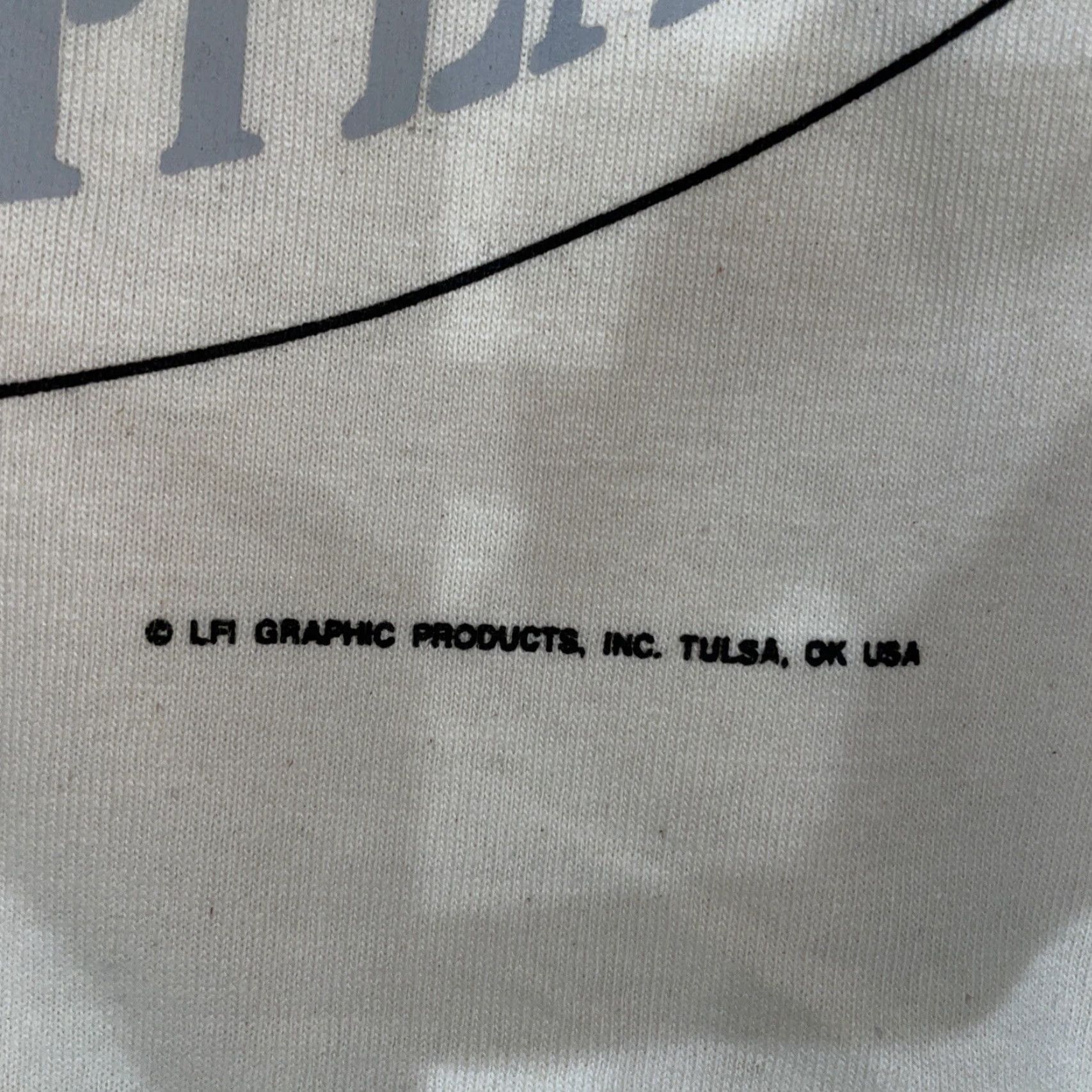 Fruit Of The Loom VTG Fruit of the Loom T-Shirt Mens Size M 100% Cotton Tan Graphic Tee Stitch Brown Graphic Tee Men Size US M / EU 48-50 / 2 - 5 Thumbnail