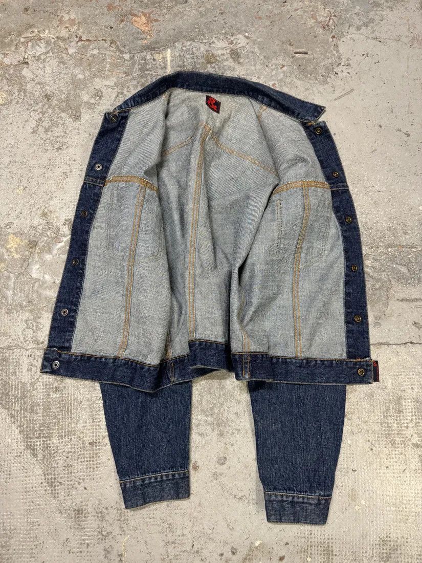 Designer × Dolce & Gabbana × Vintage 2000s Dolce & Gabbana Blue Worker Denim Jacket Size US M / EU 48-50 / 2 - 4 Thumbnail