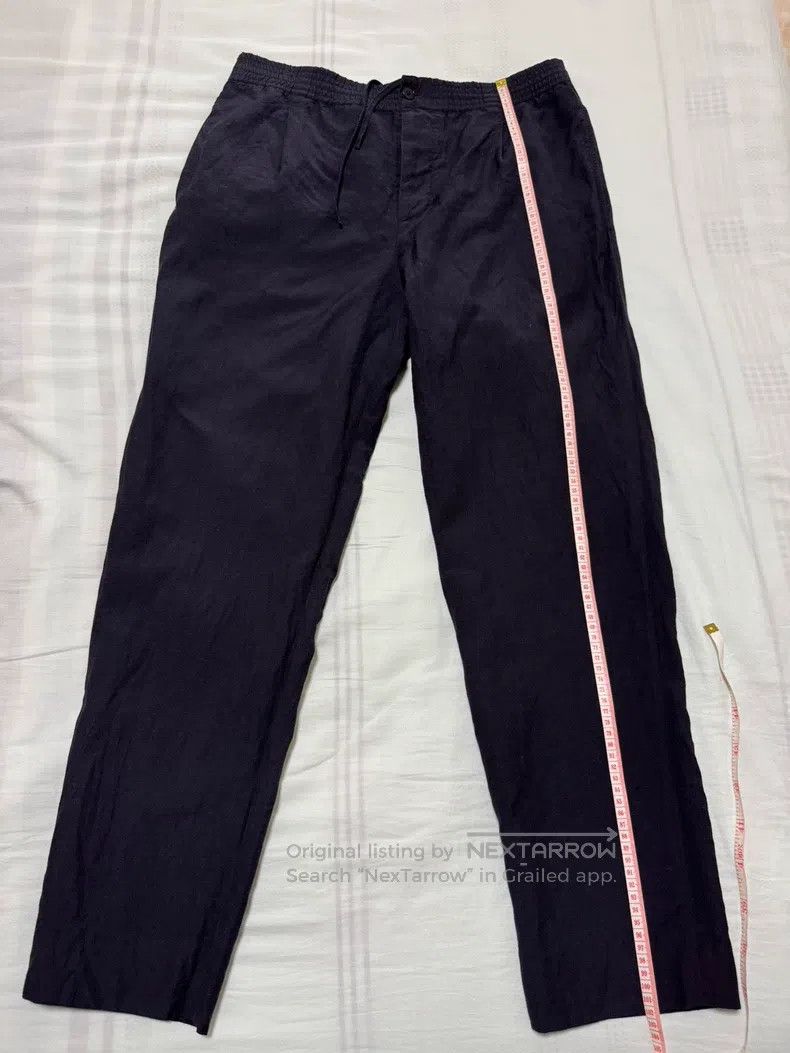 Hermes Hermes Linen-cotton blend casual pants with 54% linen and Size US 42 / EU 58 - 4 Thumbnail
