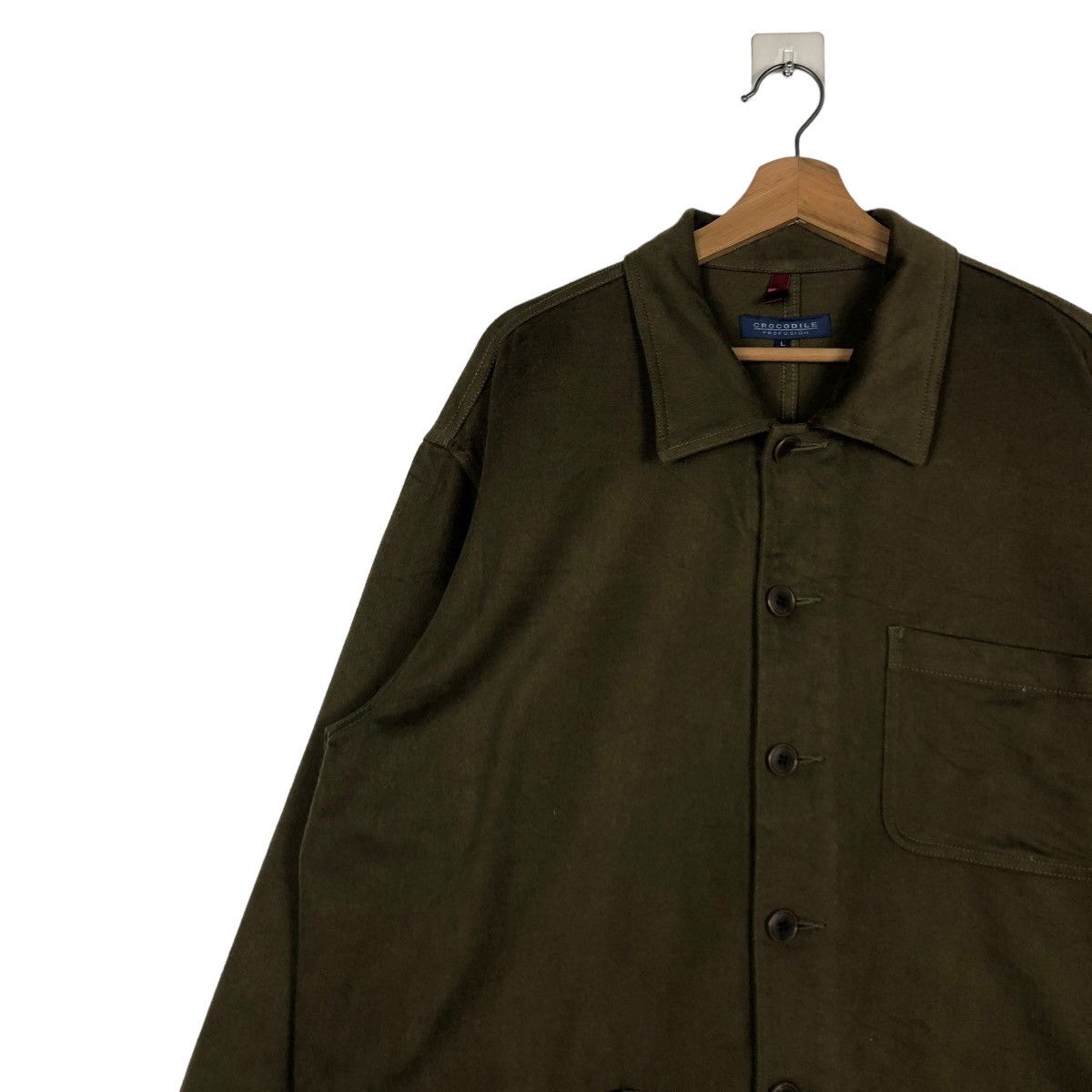 Japanese Brand × Vintage 🔥VINTAGE CHORE WORK JACKET CROCODILE POCKET ISSEY MIYAKE Size US L / EU 52-54 / 3 - 9 Thumbnail