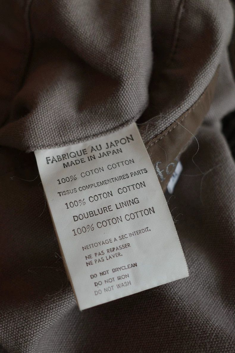 Yohji Yamamoto yohji yamamoto90s oil and wax cloth jacket 2503-Nextarrow Size US M / EU 48-50 / 2 - 7 Thumbnail