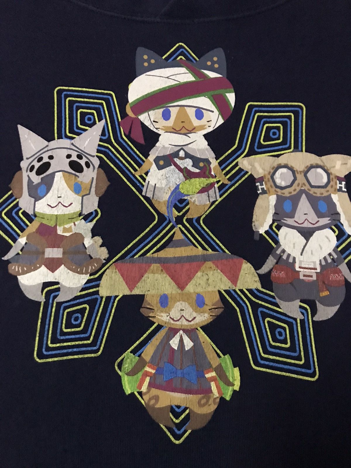 Anime Monster Hunter Hoodies Size XL Size US XL / EU 56 / 4 - 3 Thumbnail