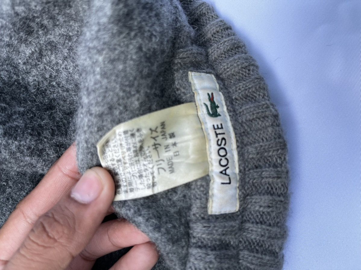 Japanese Brand × Vintage Knitted Winter Lacoste Size ONE SIZE - 6 Thumbnail