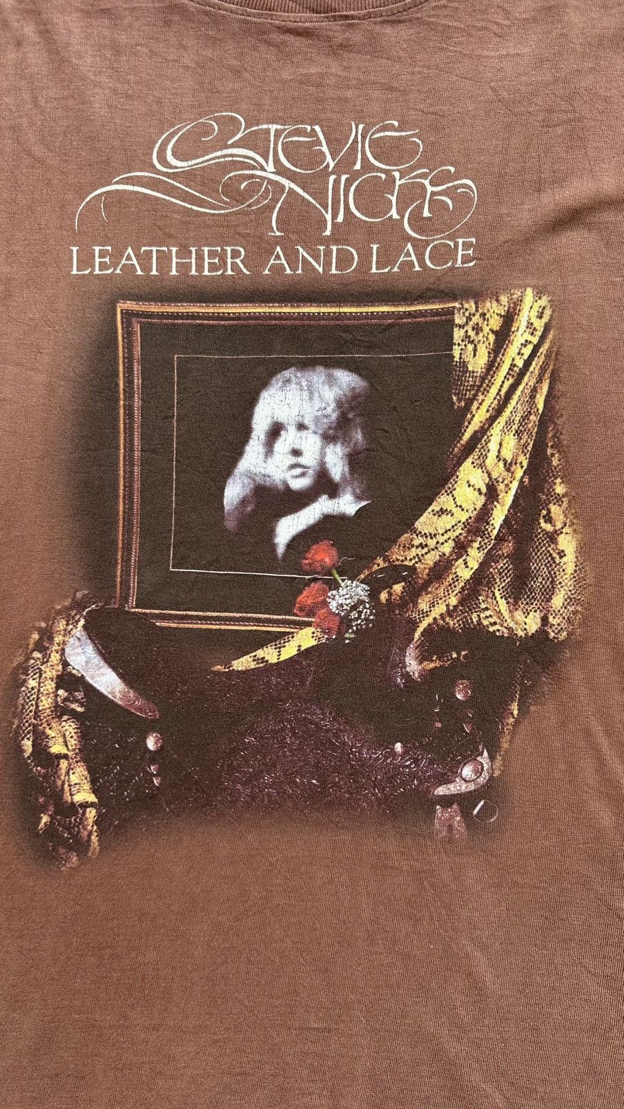 Band Tees × Vintage VINTAGE Y2K WELL FADED STEVIE NICKS TOUR TEE Size US L / EU 52-54 / 3 - 2 Thumbnail