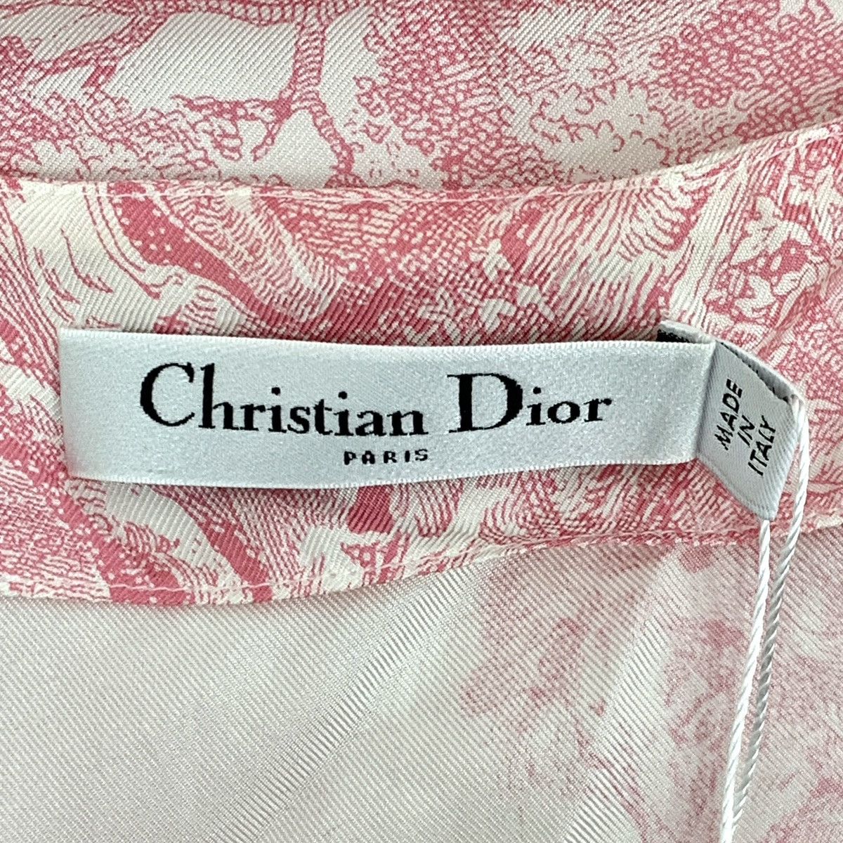 Dior Dior Pink Jungle Animal Printed Silk Camisole Dress K26WX Size XS / US 0-2 / IT 36-38 - 5 Thumbnail