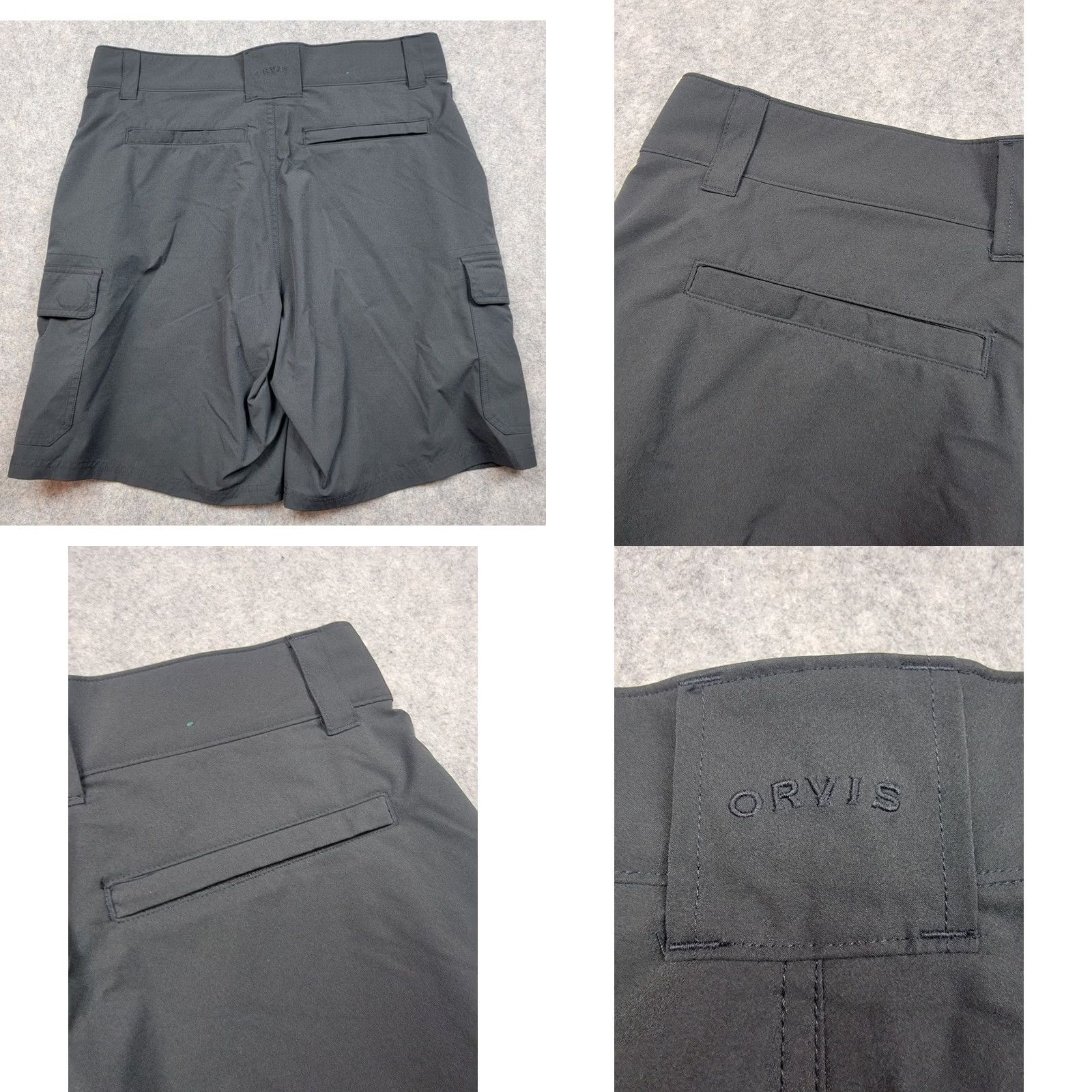 Orvis Orvis Cargo Shorts Mens 32 Black Polyester Outdoor Casual Size US 32 / EU 48 - 10 Thumbnail