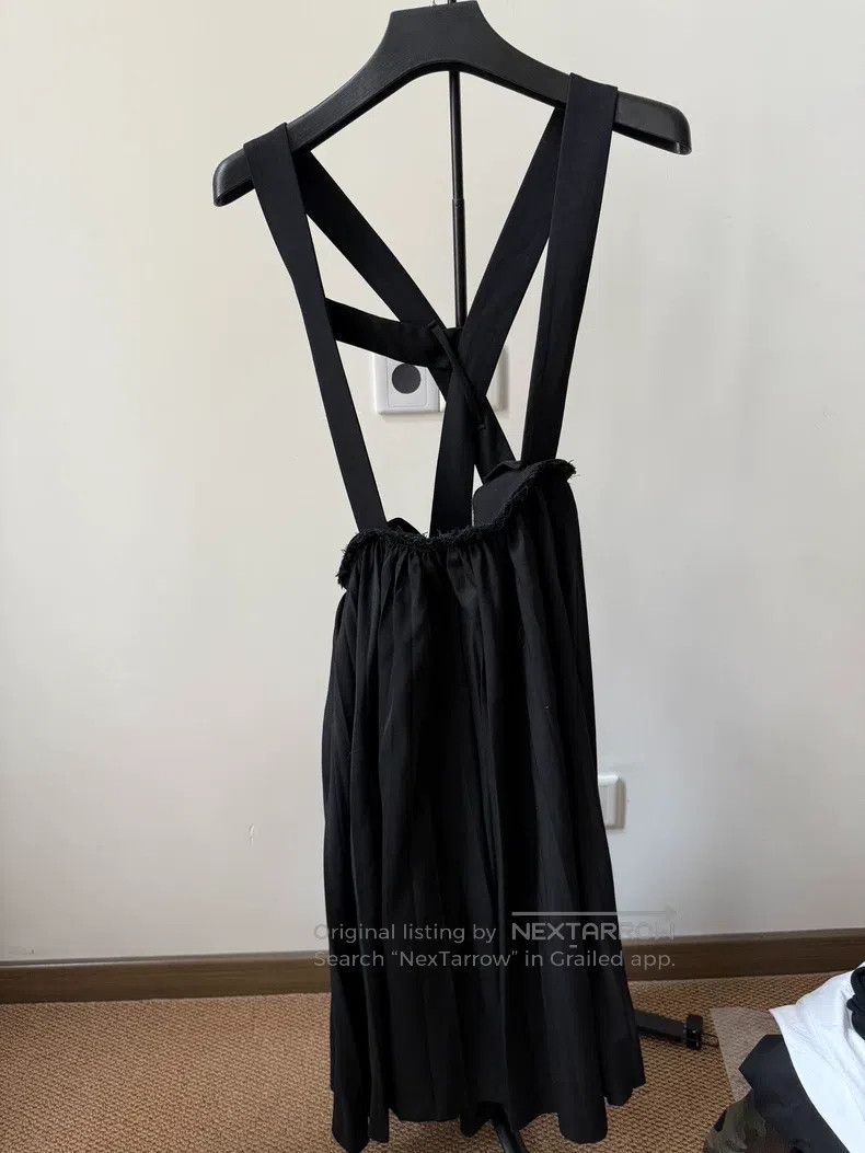 Comme des Garcons Comme des Garcons Black pleated suspender skirt Size S / US 4 / IT 40 - 1 Thumbnail