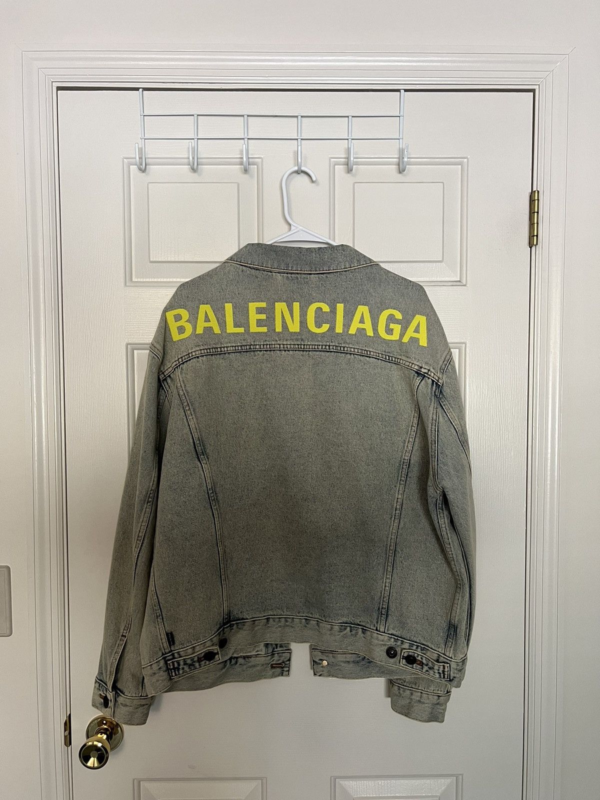 Balenciaga Balenciaga Jean Jacket Size US M / EU 48-50 / 2 - 2 Thumbnail