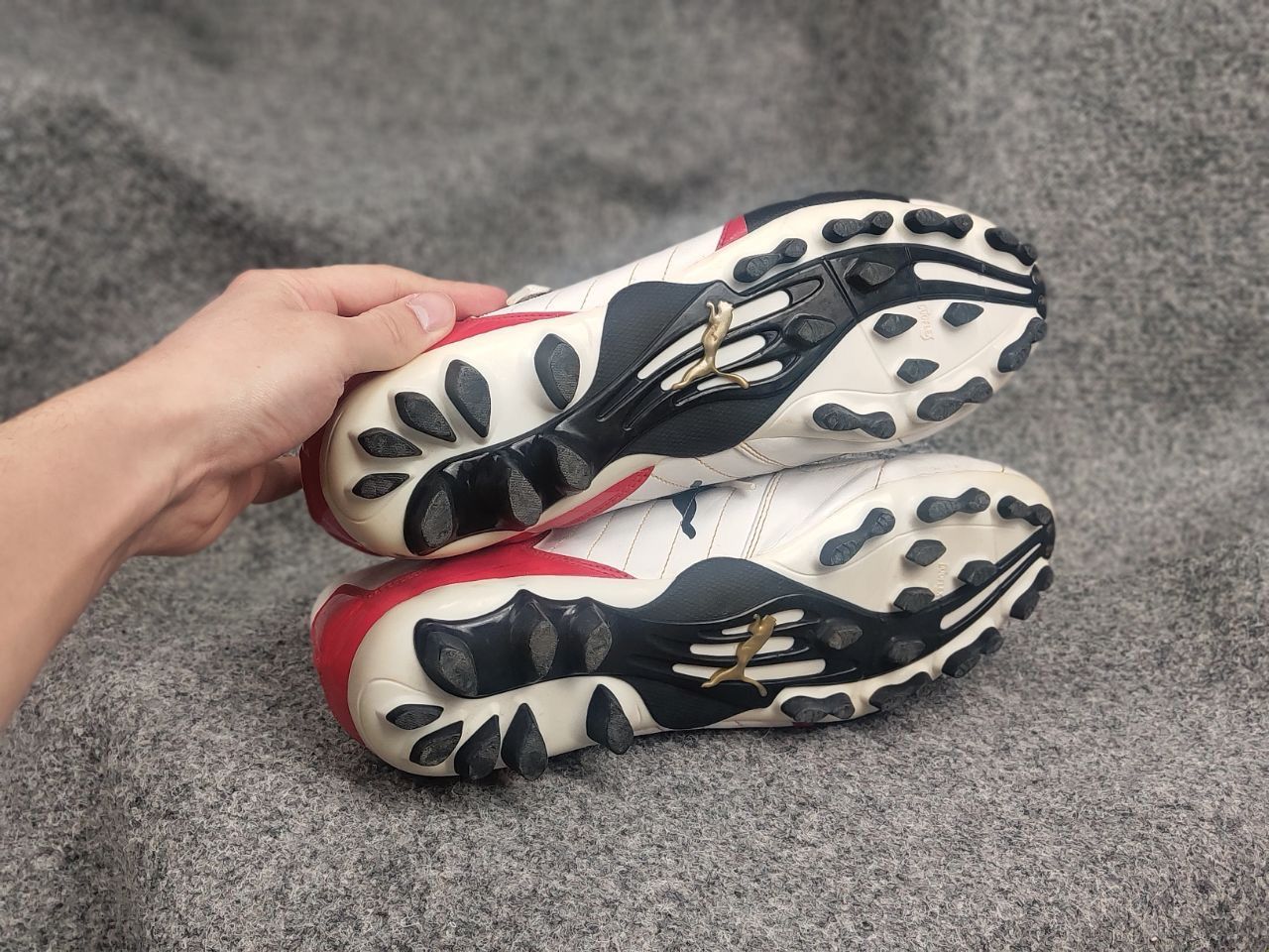 Puma Vintage Puma V Konstrukt II GCI FG Soccer Football Shoes Size US 12 / EU 45 - 18 Thumbnail