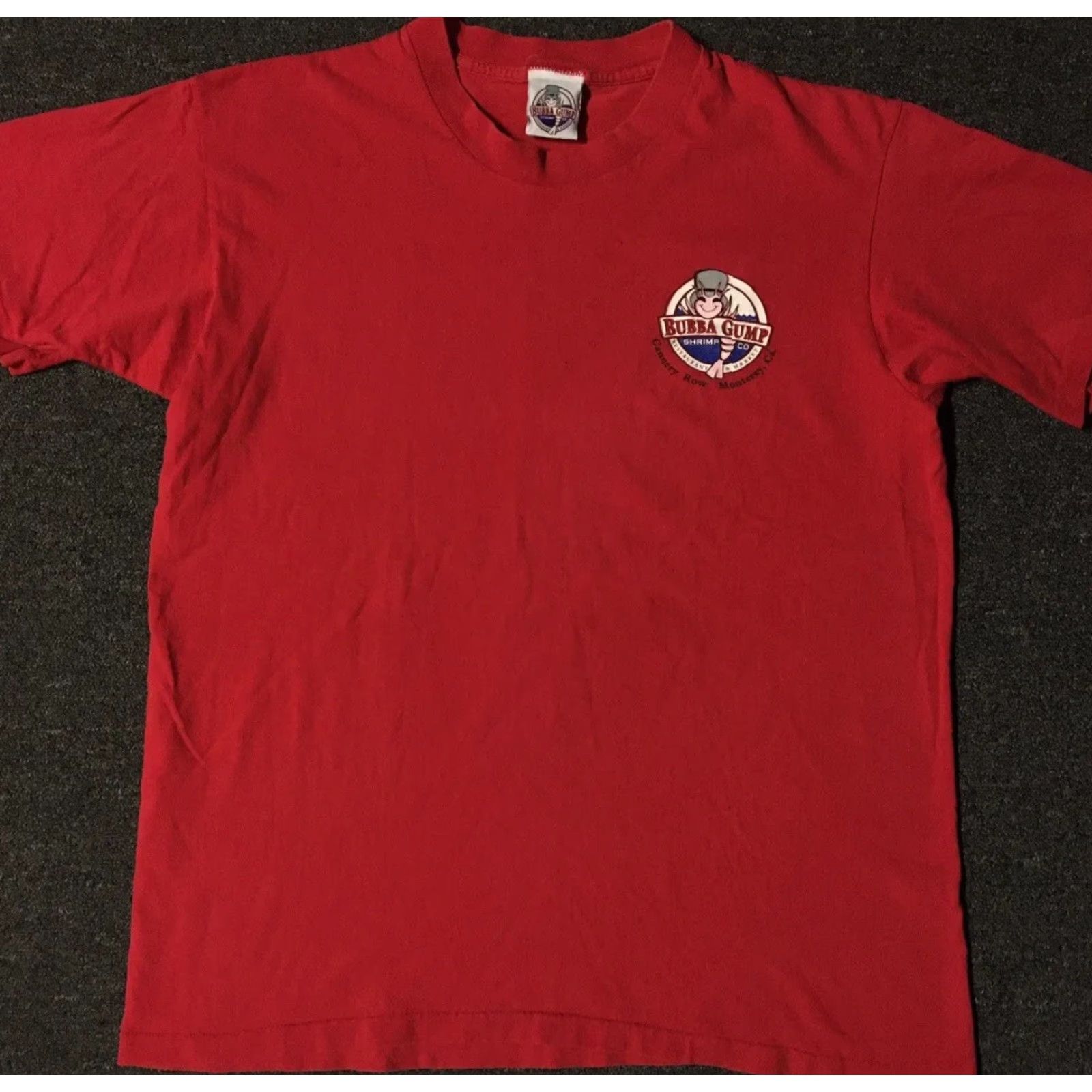 Shrimps VINTAGE Bubba Gump Shrimp Shirt M Red Size US M / EU 48-50 / 2 - 2 Thumbnail