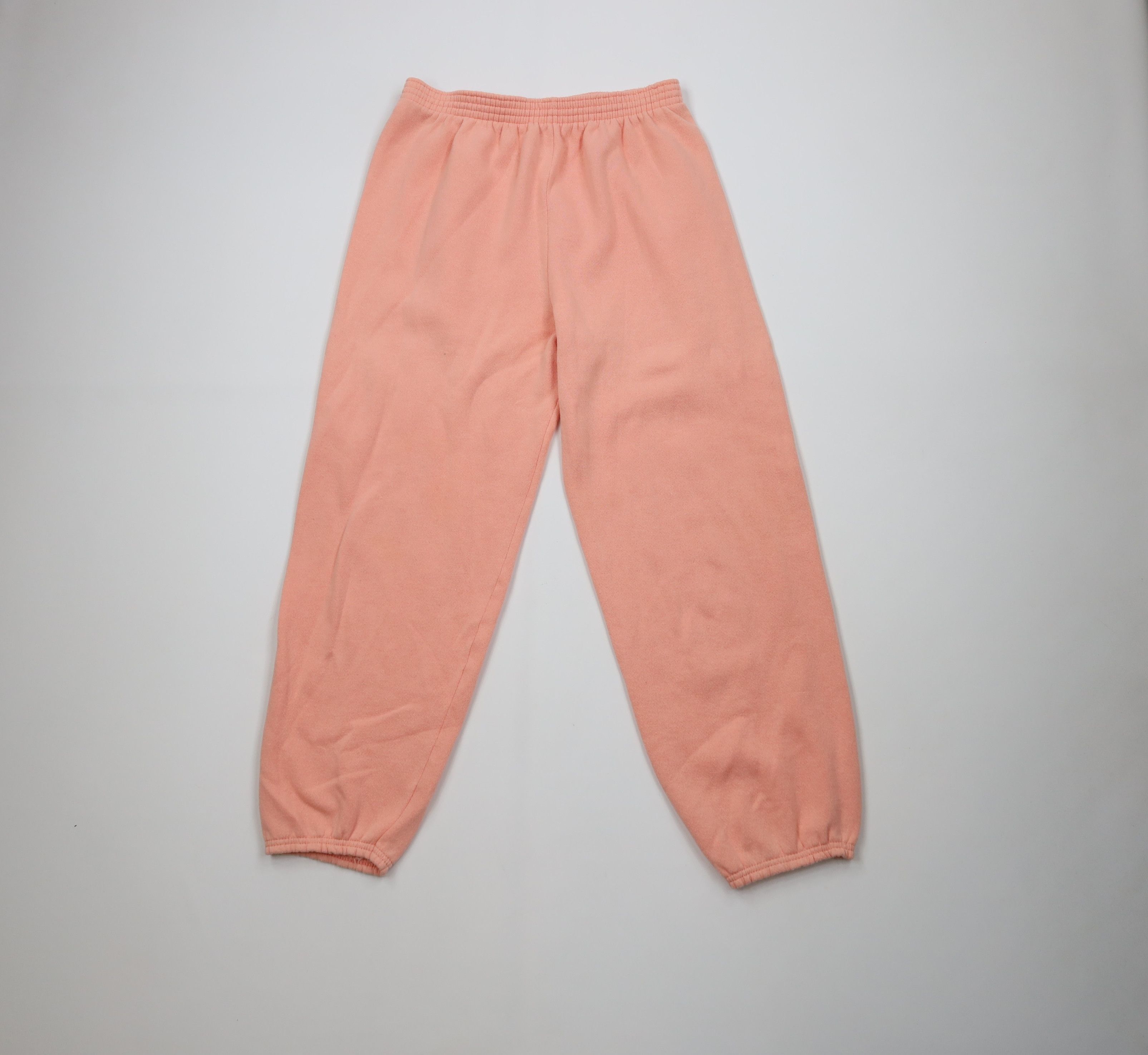 Vintage Vintage 90s Streetwear Sweatpants Joggers Pants Pink USA Size 28" / US 6 / IT 42 - 1 Thumbnail