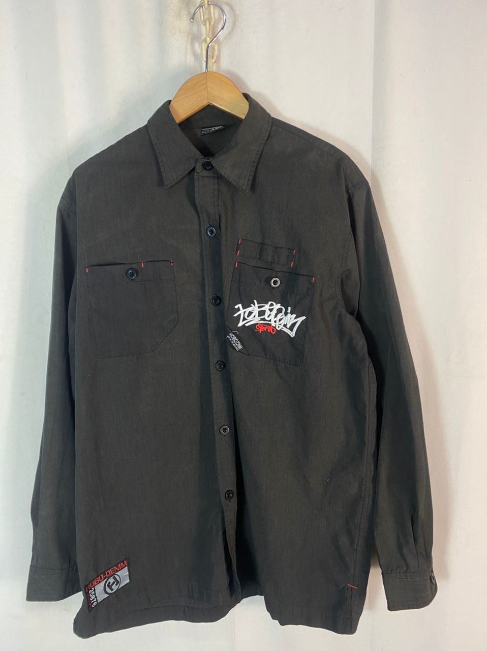 Hobo Hobo denim button up workers shirt Size US XL / EU 56 / 4 - 1 Thumbnail