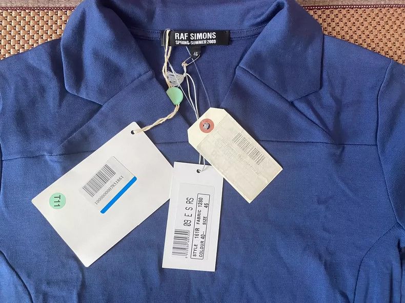 Raf Simons Raf simons Noble temperament blue short sleeves Size US S / EU 44-46 / 1 - 3 Thumbnail