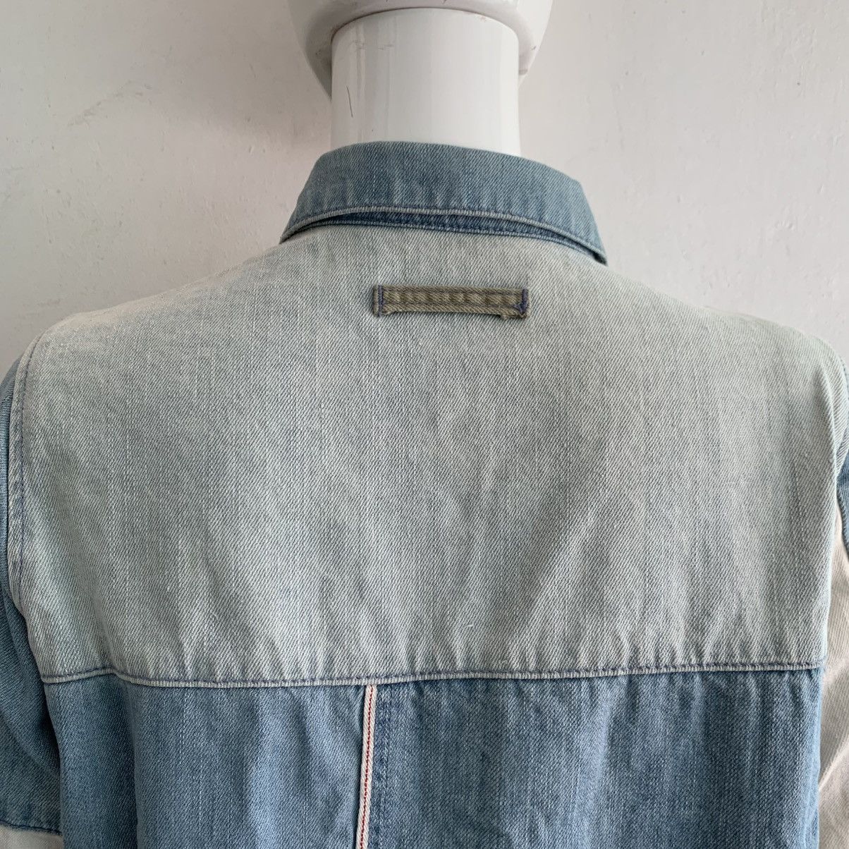 Ne-Net Vintage Ne-net Issey Miyake Selvedge Denim Dress Size M / US 6-8 / IT 42-44 - 8 Thumbnail
