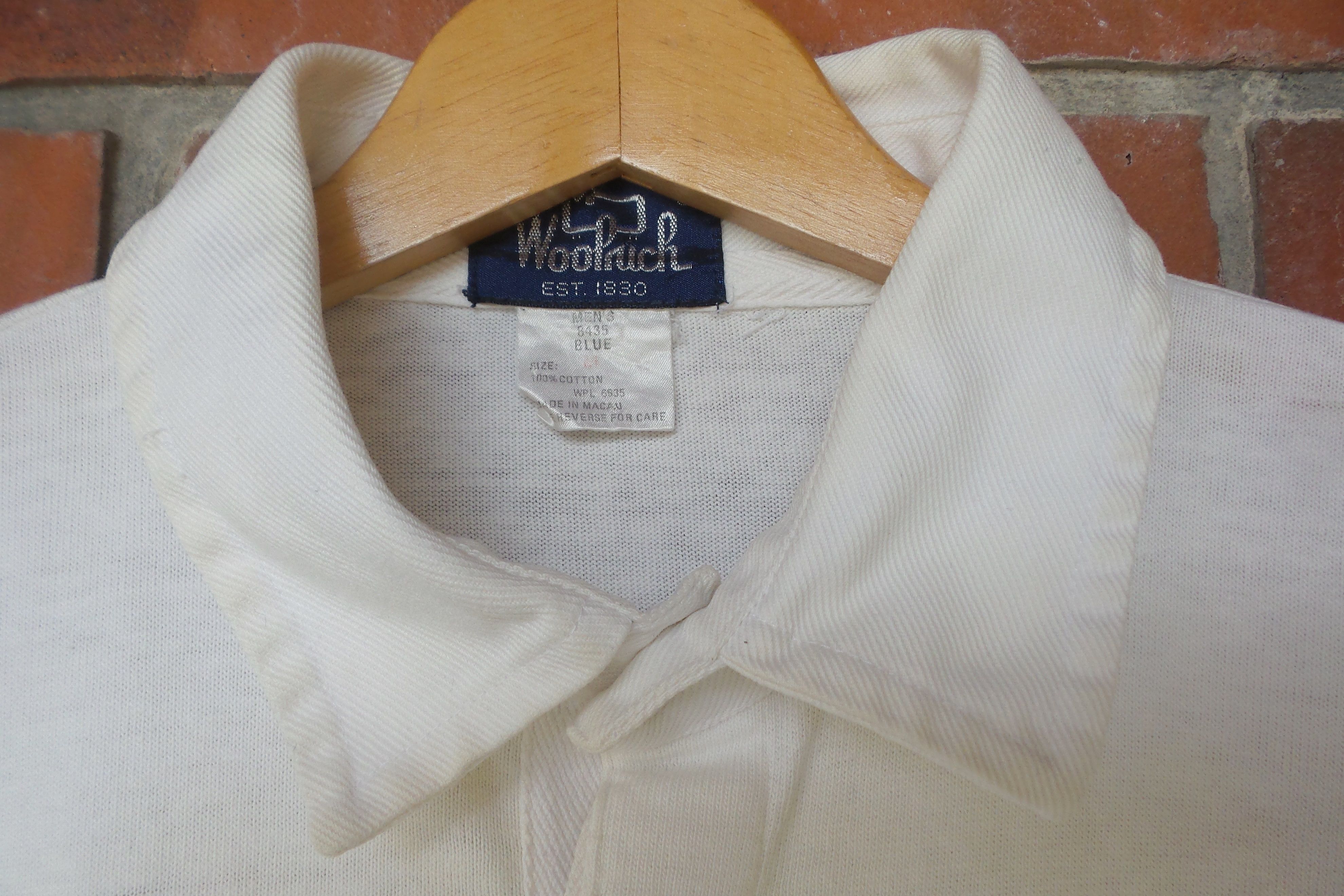 Vintage × Woolrich Woolen Mills Woolrich Long Sleeves Polo's Size US M / EU 48-50 / 2 - 2 Thumbnail