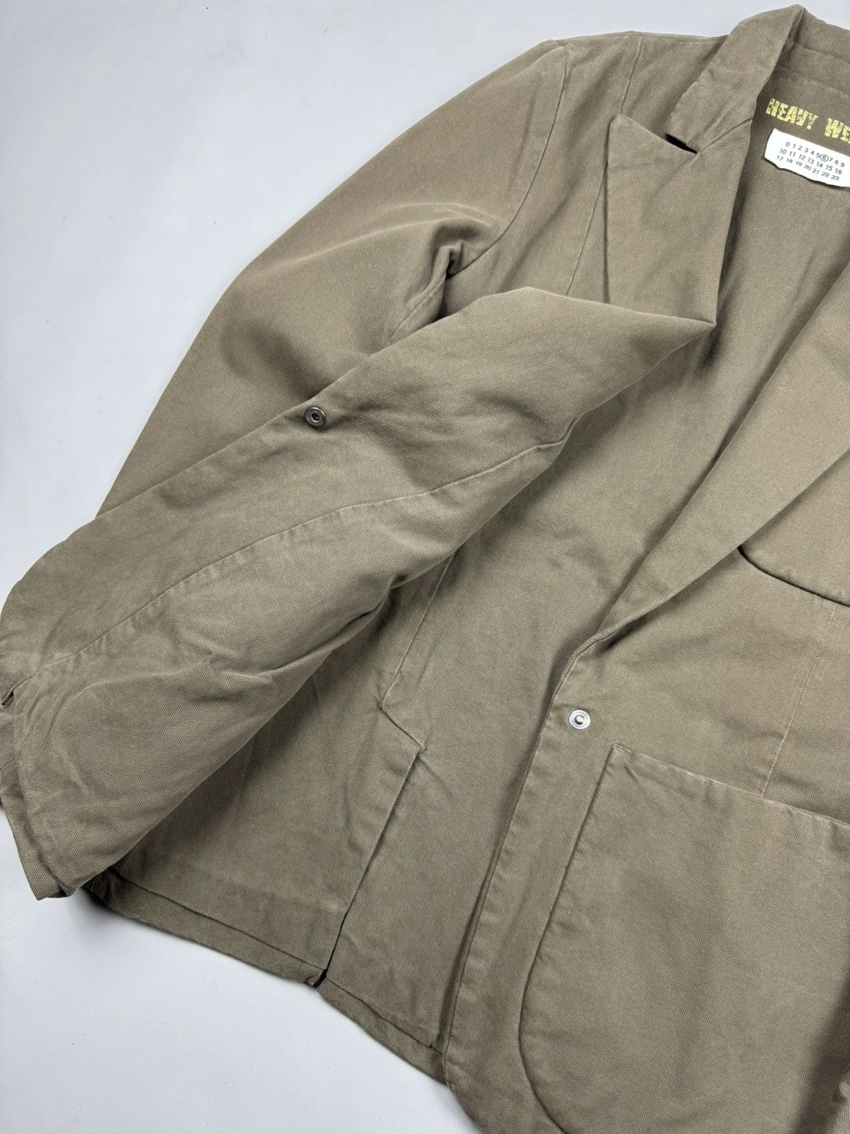 Maison Margiela Maison Margiela 90s wmns vintage olive blazer jacket size 44 Size ONE SIZE - 6 Thumbnail