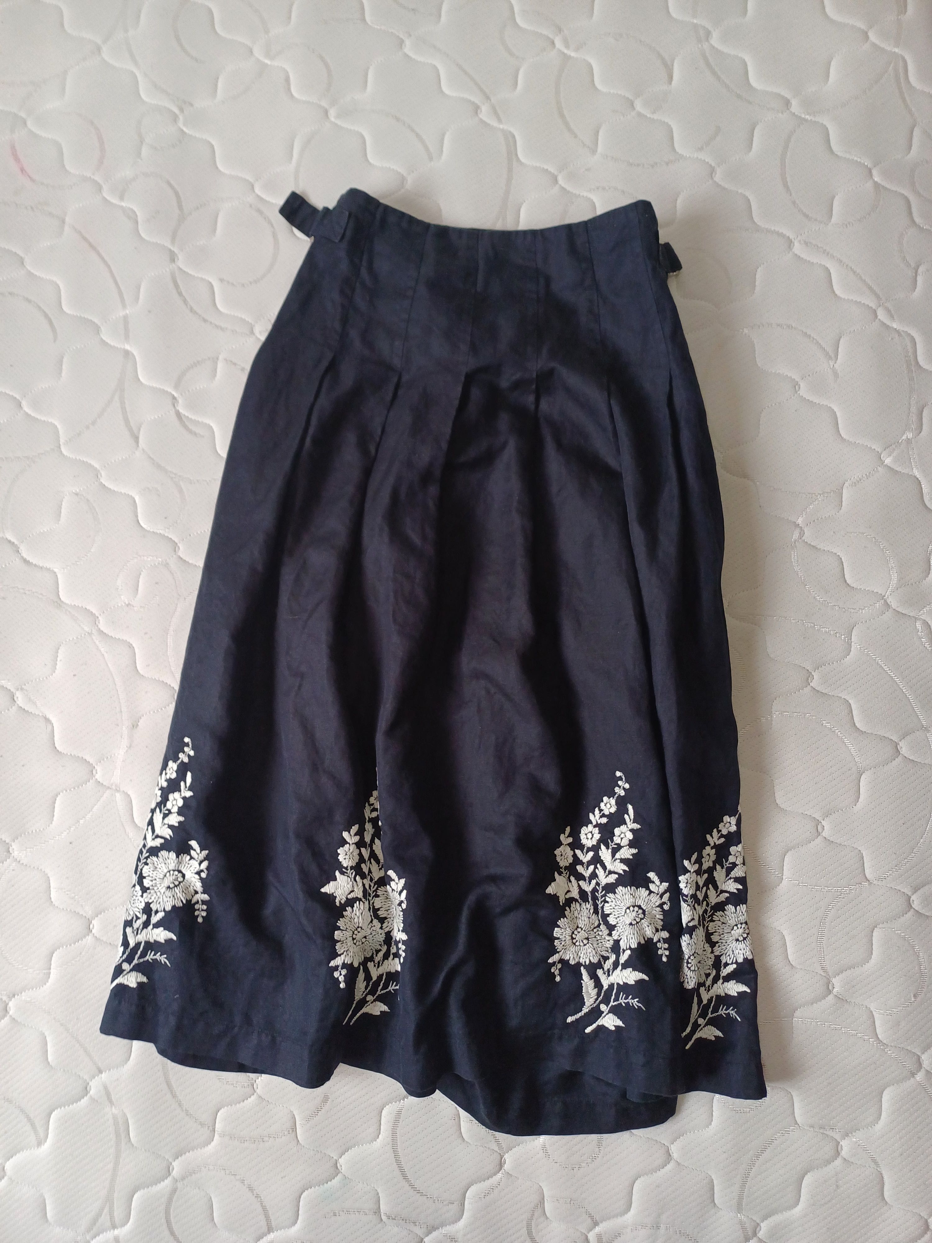 Comme des Garcons × Comme des Garcons Homme Plus AD2001 SS CDG Tricot Maxi Skirt Size 29" - 8 Thumbnail