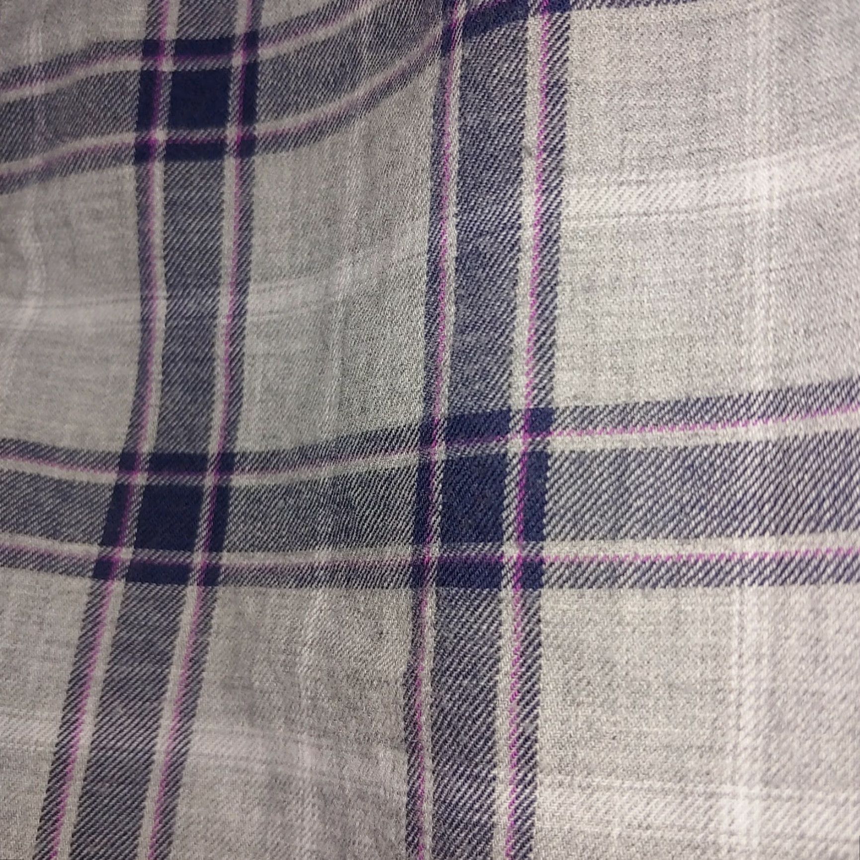 UNTUCKit UNTUCKit Slim Fit Button-Down Shirt Large Plaid Gray Long Sleeve Mens Size US L / EU 52-54 / 3 - 7 Thumbnail