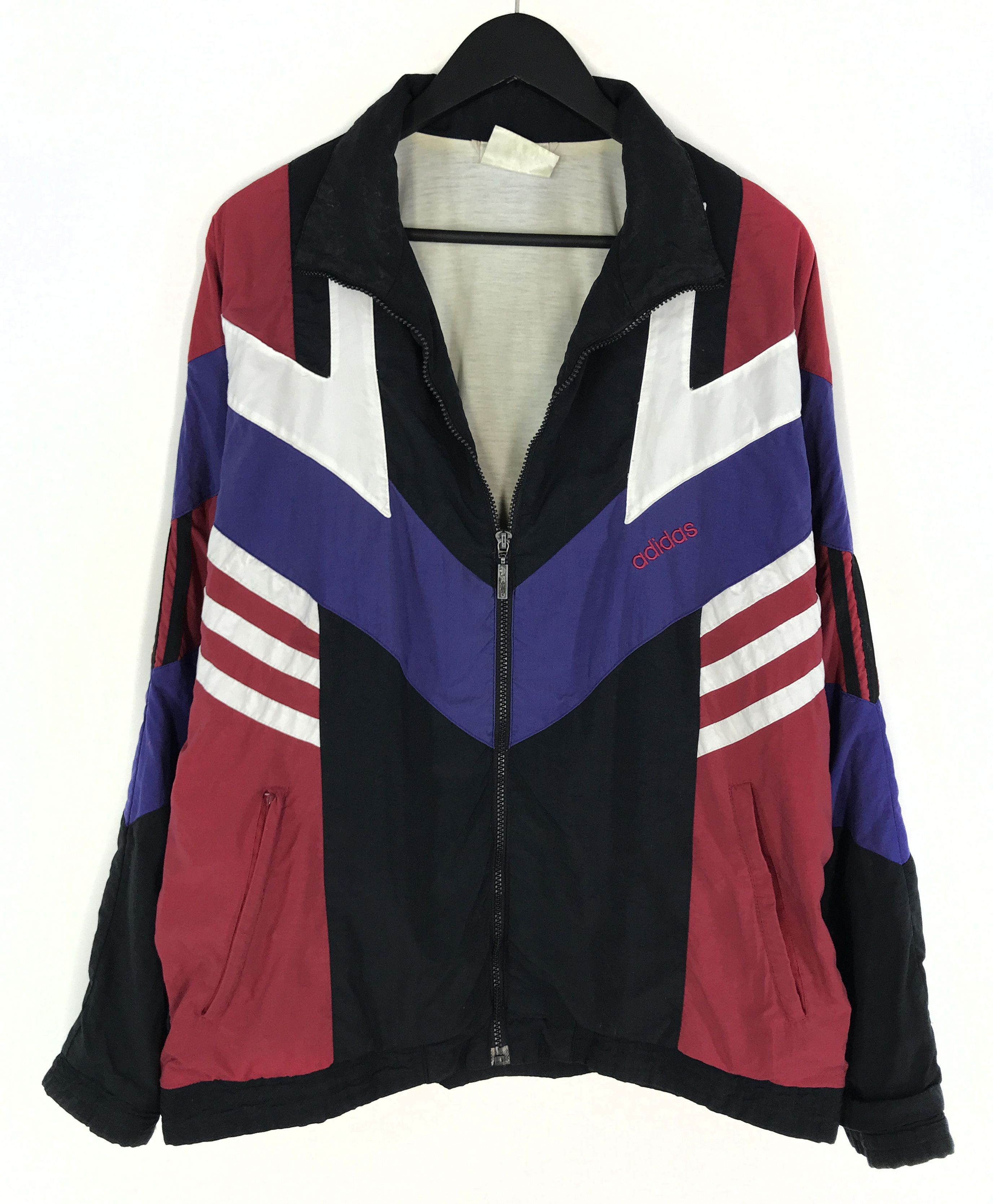 ウォーキング・ランニングウェア 90's adidas track jacket 国内配送】 Jacket Track Adidas Y2K Vintage × Adidas Oragne