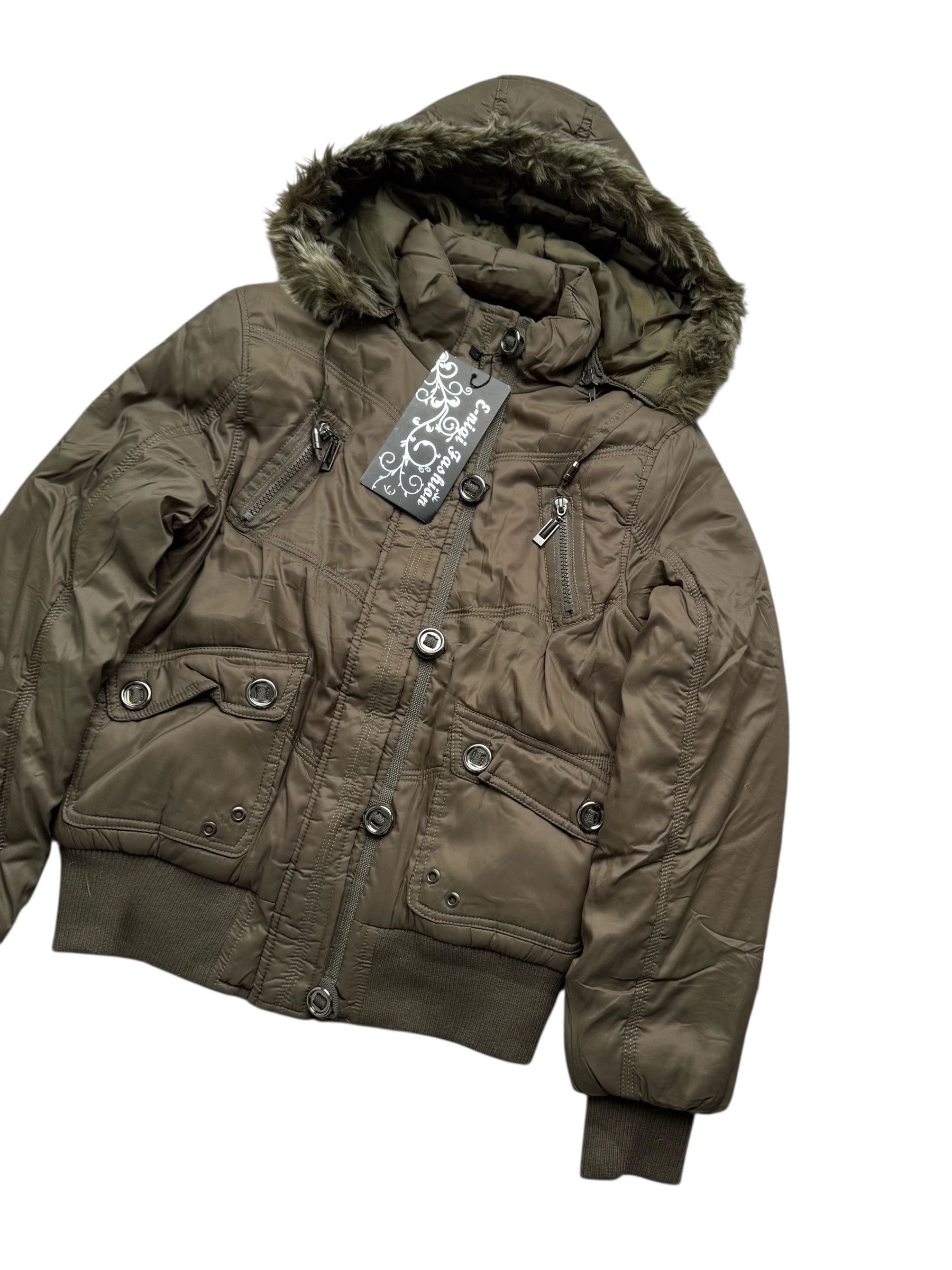 Vintage Y2K Hooded Jacket(V362) Size S / US 4 / IT 40 - 3 Thumbnail