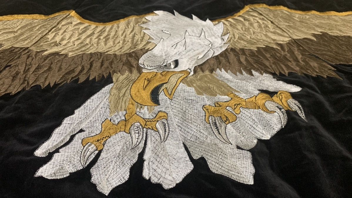 Japanese Brand × Vintage VINTAGE SUKAJAN BIG EAGLE Size US M / EU 48-50 / 2 - 7 Thumbnail