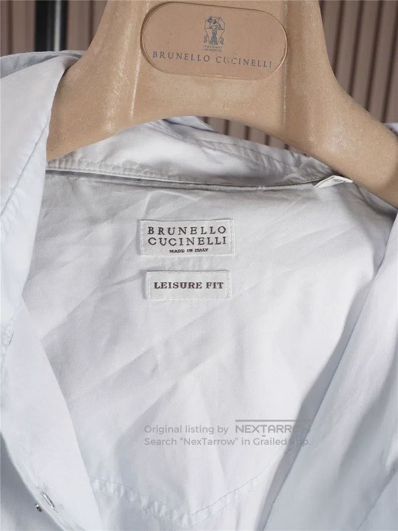 Brunello Cucinelli Brunello Cucinelli size 39 Casual Shirt Size US XS / EU 42 / 0 - 6 Thumbnail