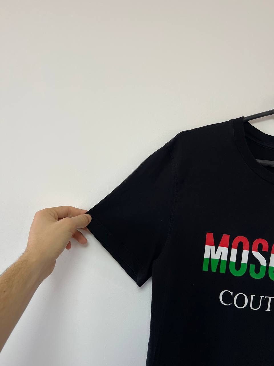 Moschino Moschino Couture Molano Italy T shirt Big Logo Rare Luxury M Size US M / EU 48-50 / 2 - 3 Thumbnail
