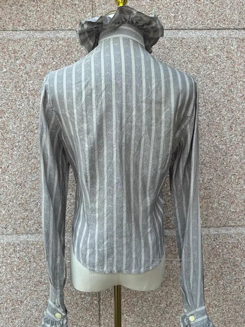 Vivienne Westwood Vivienne Westwood Vintage Gold Label Retro Silk Shirt, Sli Size M / US 6-8 / IT 42-44 - 4 Thumbnail