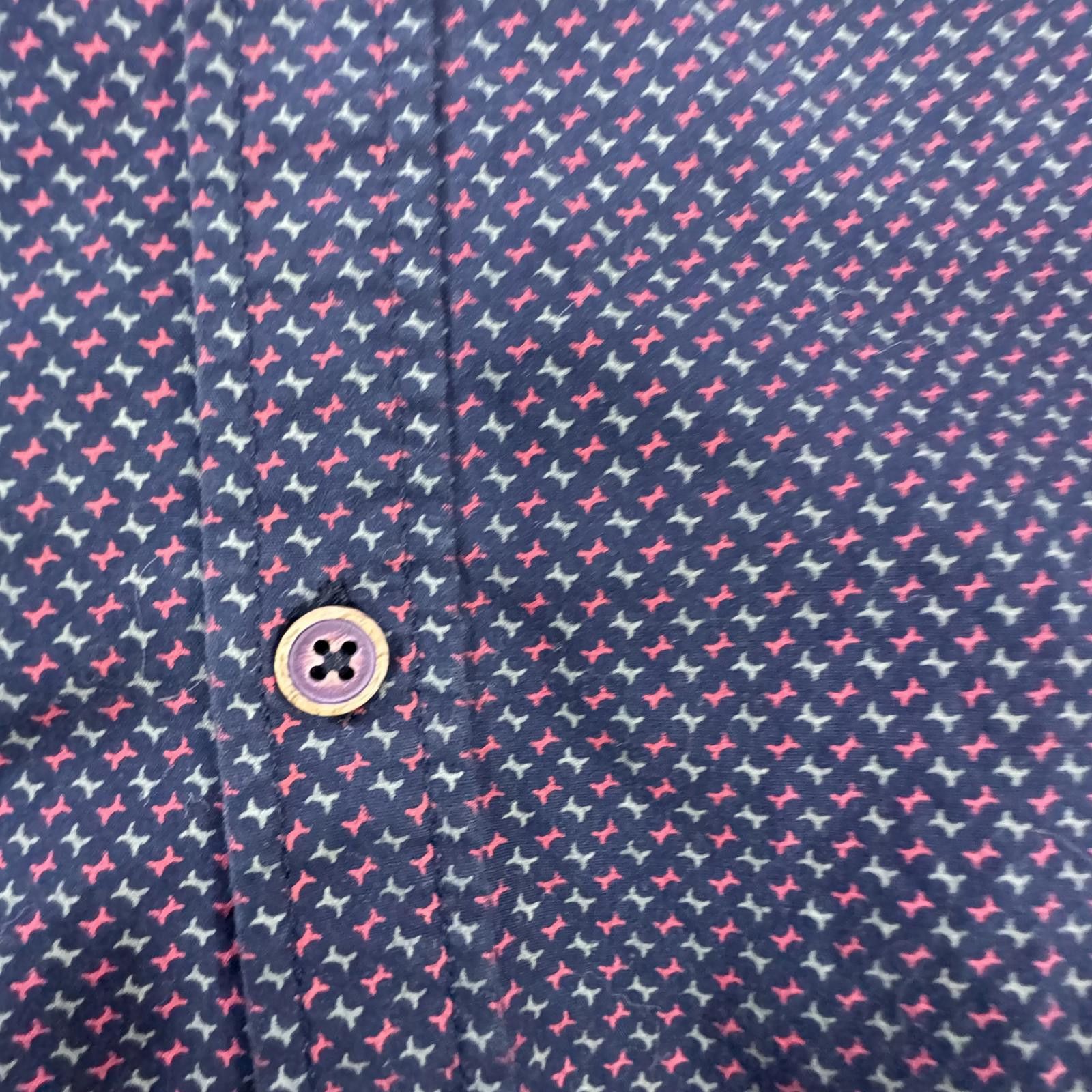 Designer Rugby University Mens Button Up Short Sleeve Shirt Medium Size US M / EU 48-50 / 2 - 10 Thumbnail