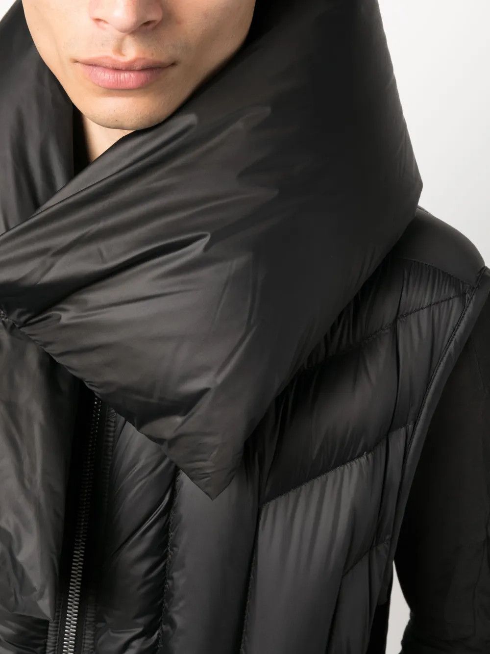 Rick Owens o1y0325 Shell Vest in Black Size US M / EU 48-50 / 2 - 2 Thumbnail